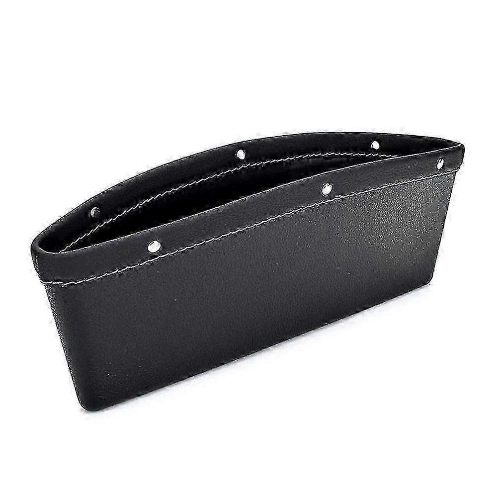 1PCS Car Organizer Storage Bag PU Leather Material