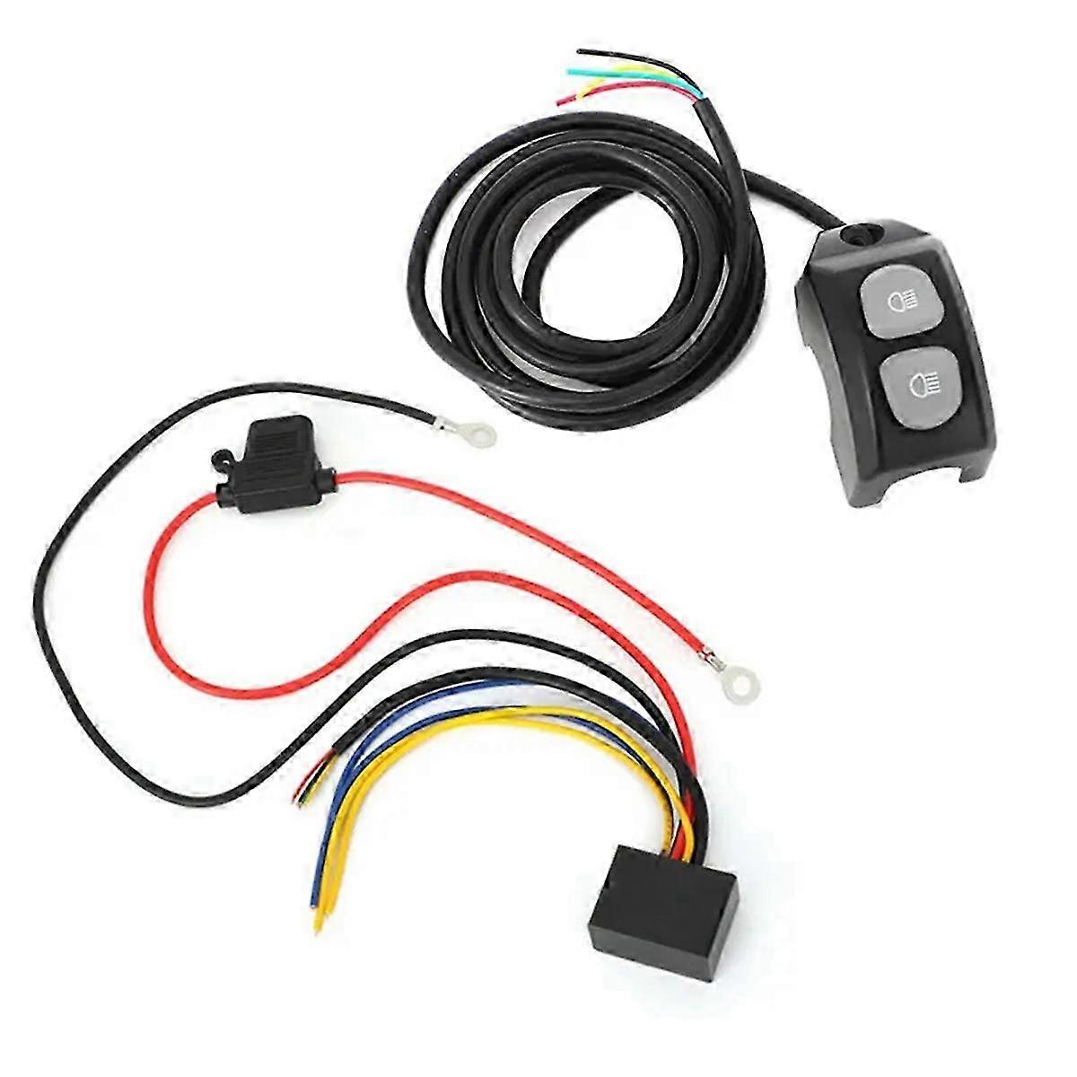 Fog light control switch for BMW F750GS motorcycle handle
