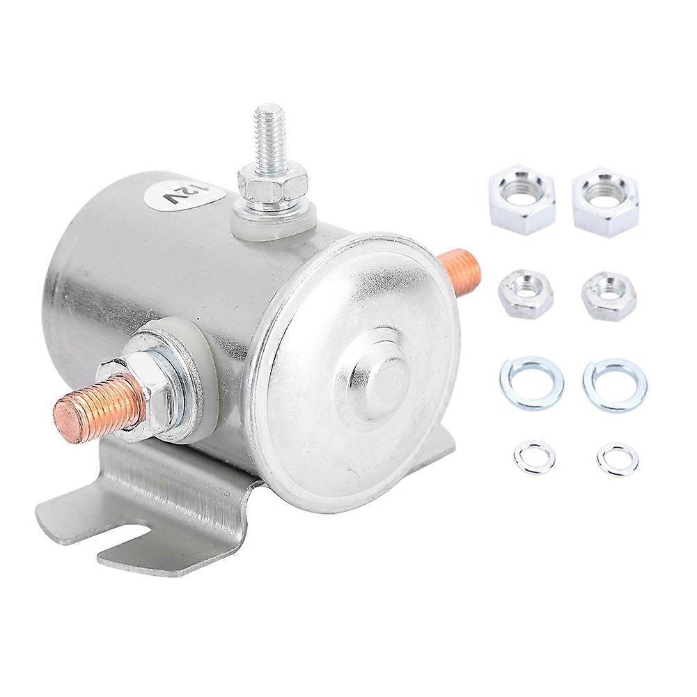 12V 200A 3-Terminal Starter Solenoid Relay Switch SAS4208SAW4226 for Cart Winch Boat