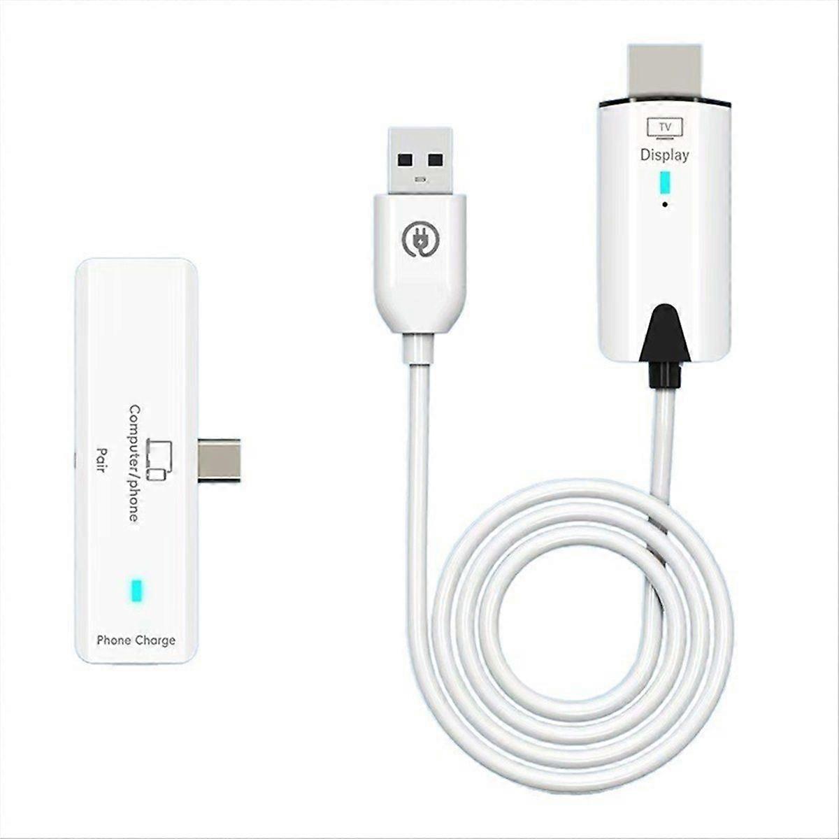 1080P 30M -Compatible Wireless Video Audio Transmitter Receiver Extender Wifi Display Dongle Adapte