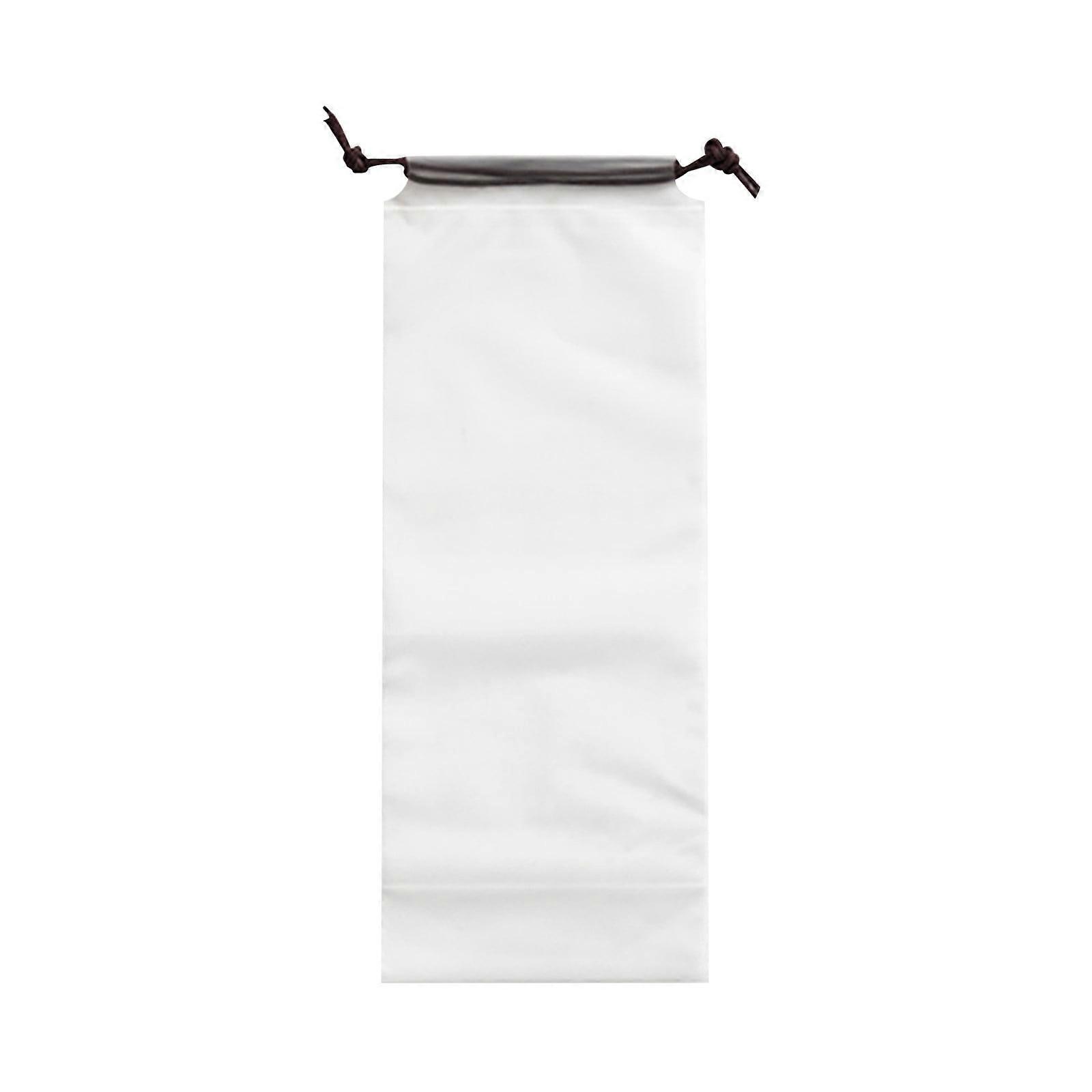 Waterproof Drawstring Bag for Wet Umbrellas - Brown, 1 Pc. Compatible with car storage. Translucent plastic storage solution.