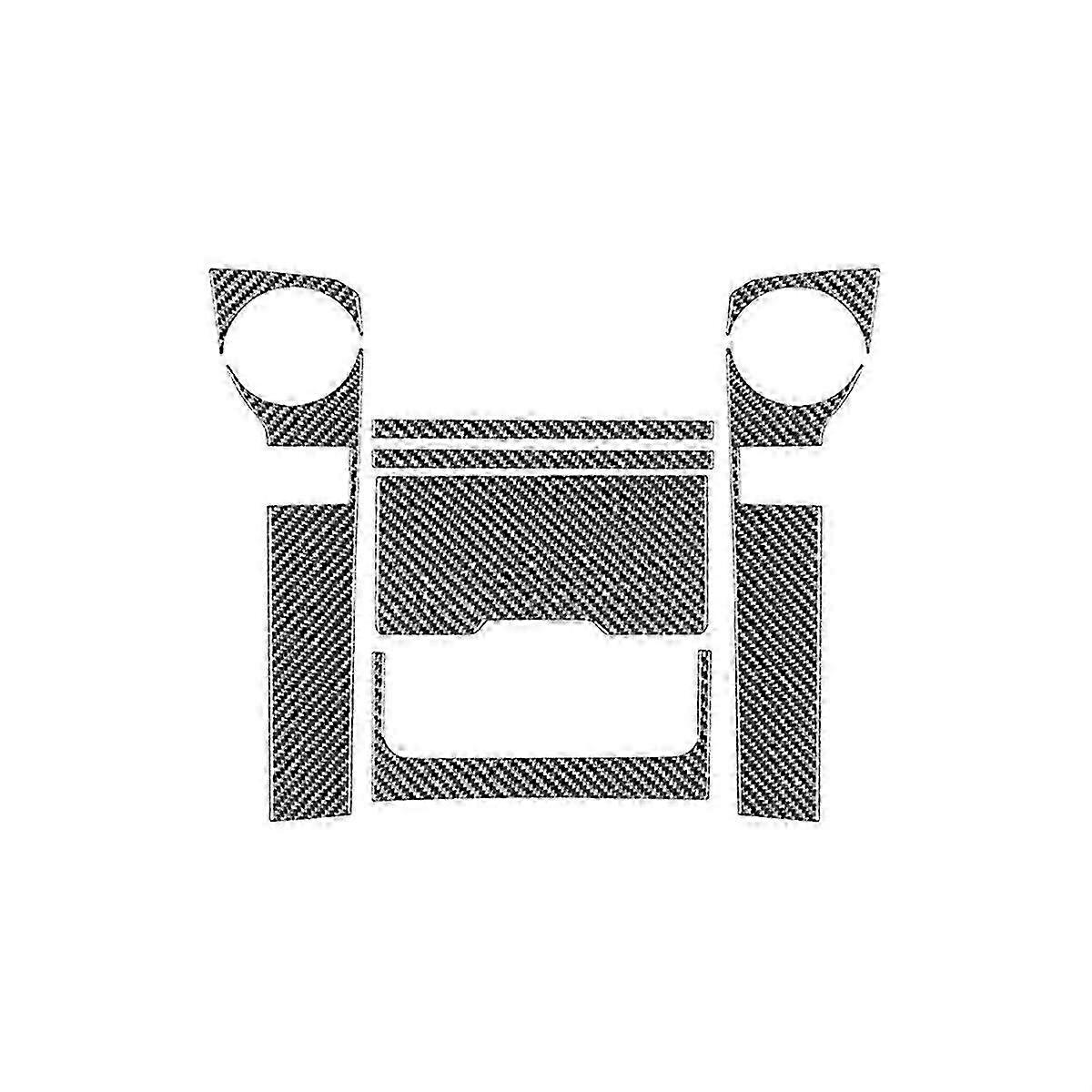 Carbon Fiber Center Console Trim Cover for 4Runner 2010-2020 AC Switch Panel Accessory