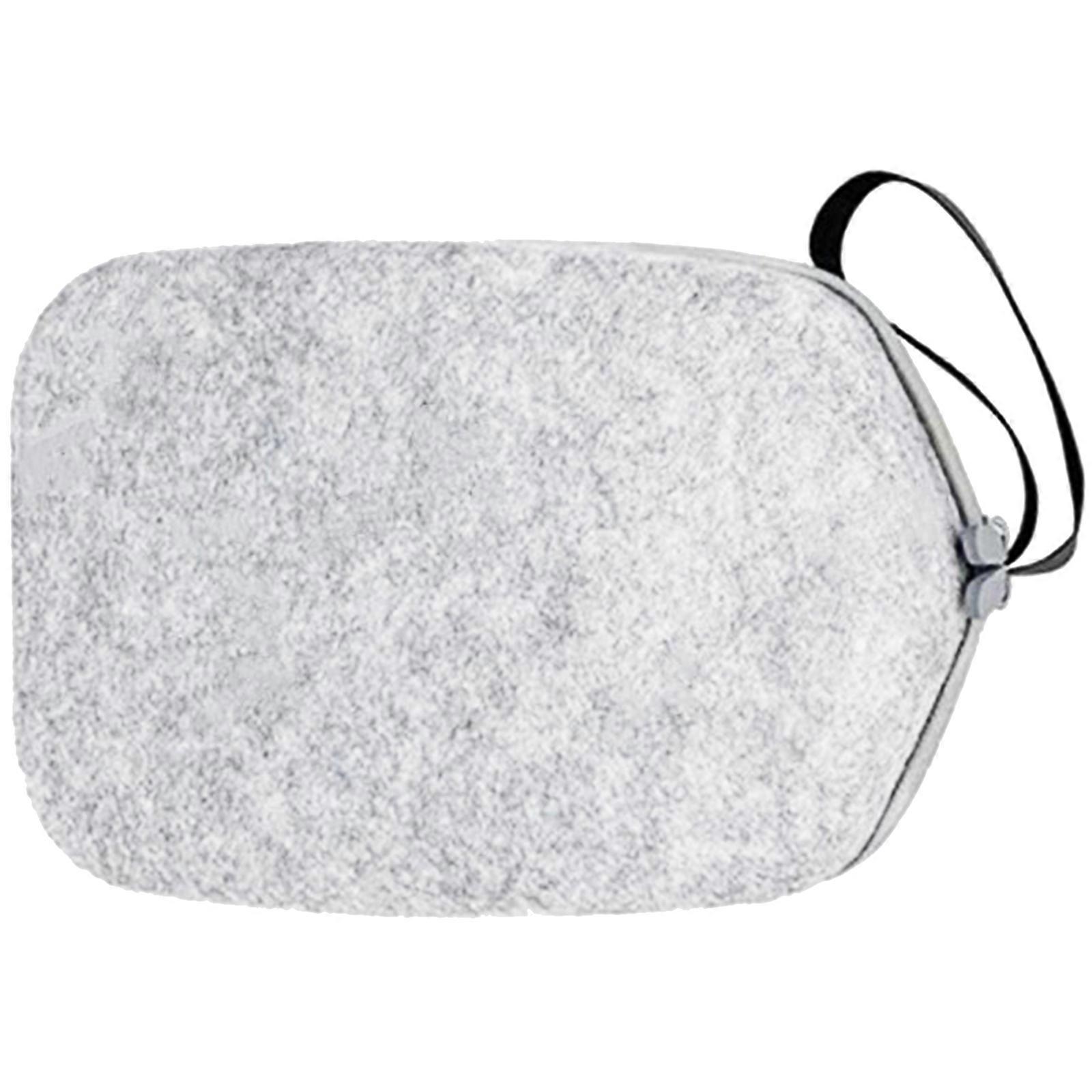 Hard Case Organizers For Virtual Reality Headsets Goggles Offering Anticrush Protective And Space Saving Travel Friendly  Light gray