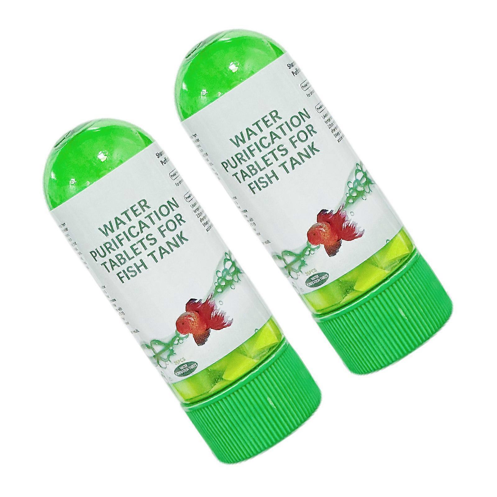 Aquarium Maintenance Tablets Quick Water Clarification Solution For Healthy Underwater Ecosystems Multicolor