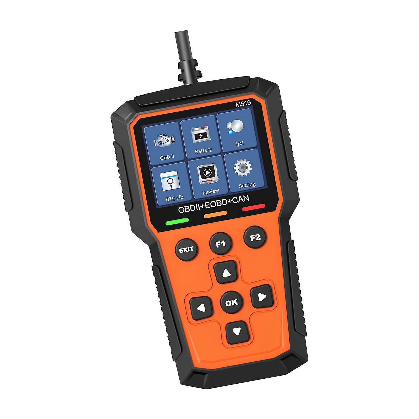 Automotive Diagnostic Device 2.8Inch Screen Comprehensive Engine Code Scanning OBD2 Scanner Check Engine Light Multicolor