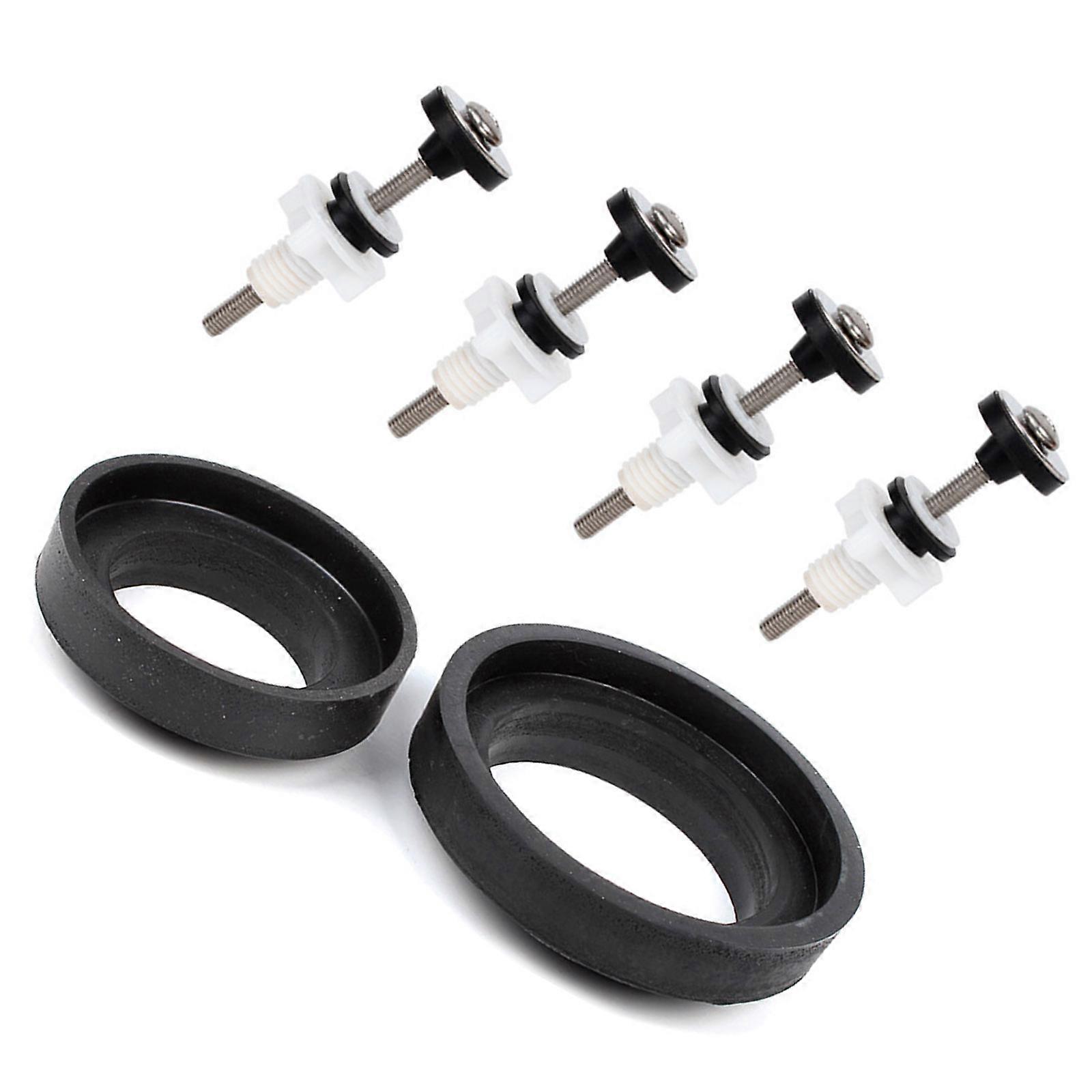 Efficient Toilet Cistern To Toilet Pan Fixing Fitting Toilet Tank Fasteners Split Seat Mounting Hardware Locking Nuts Multicolor
