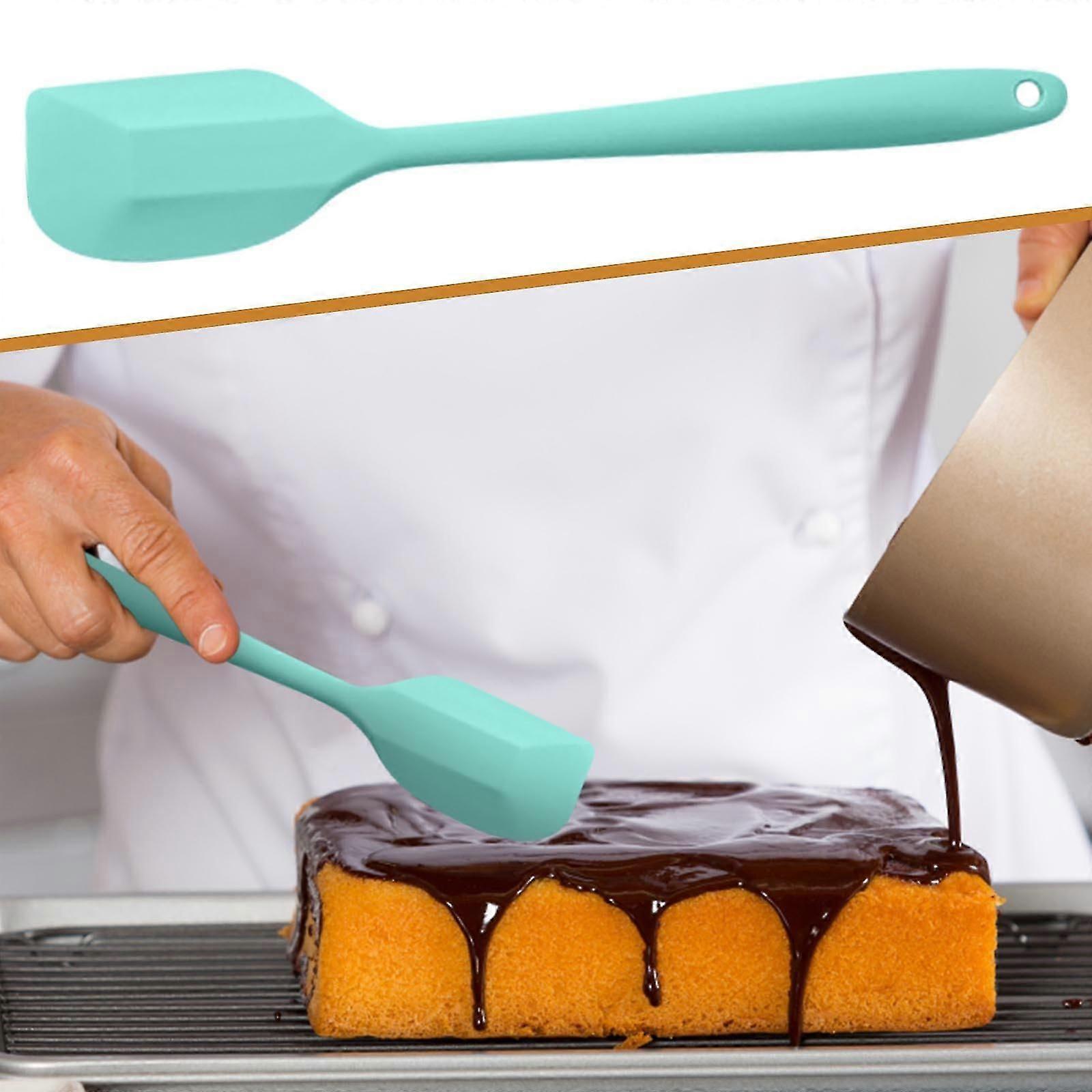 Integrated Silicone Scraper High Temperature Resistant Cake Spatula Baking Tool