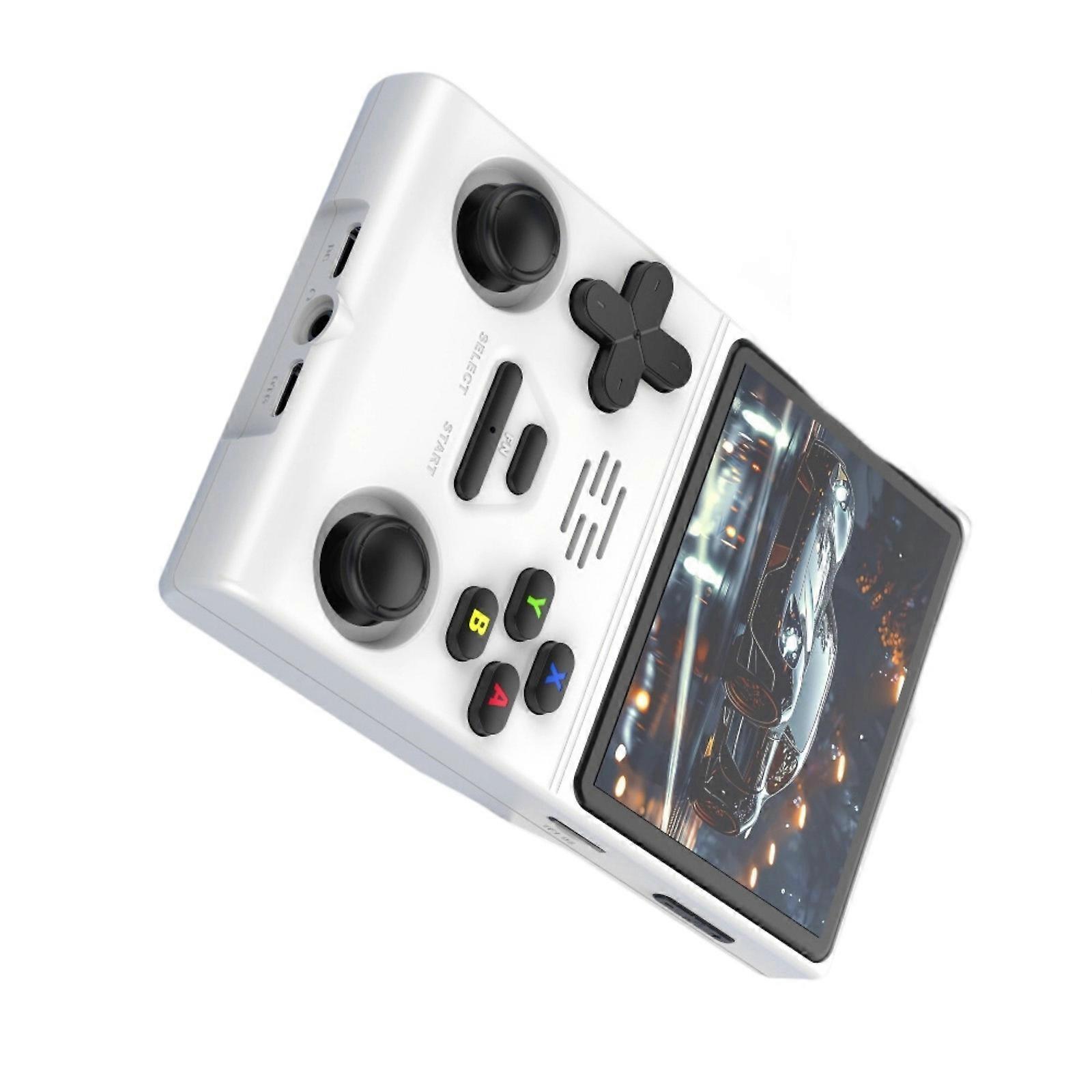 Portable Open Source Handheld Game Controller Double Joysticks Ergonomic Designs Gamepad for Multiple Device TV Gaming  White