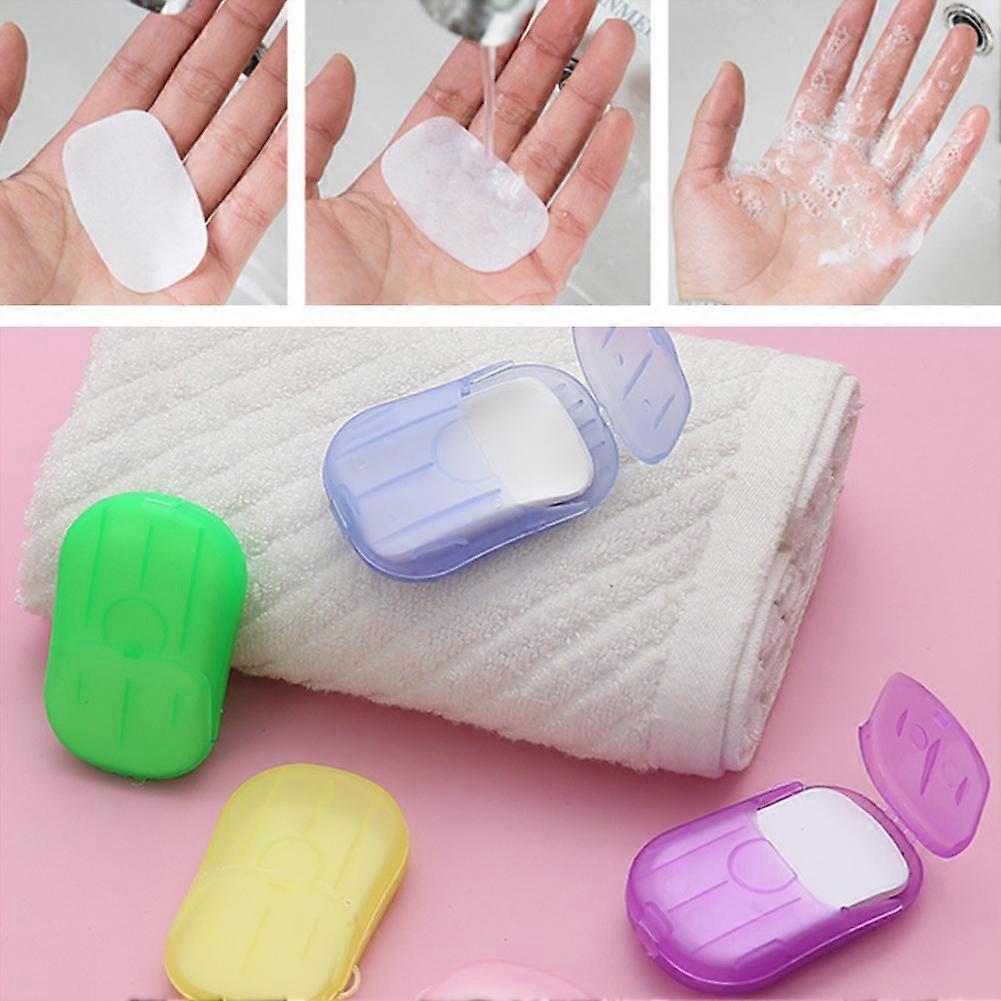 Travel Soap Sheets Strips For Washing Hands Sheets