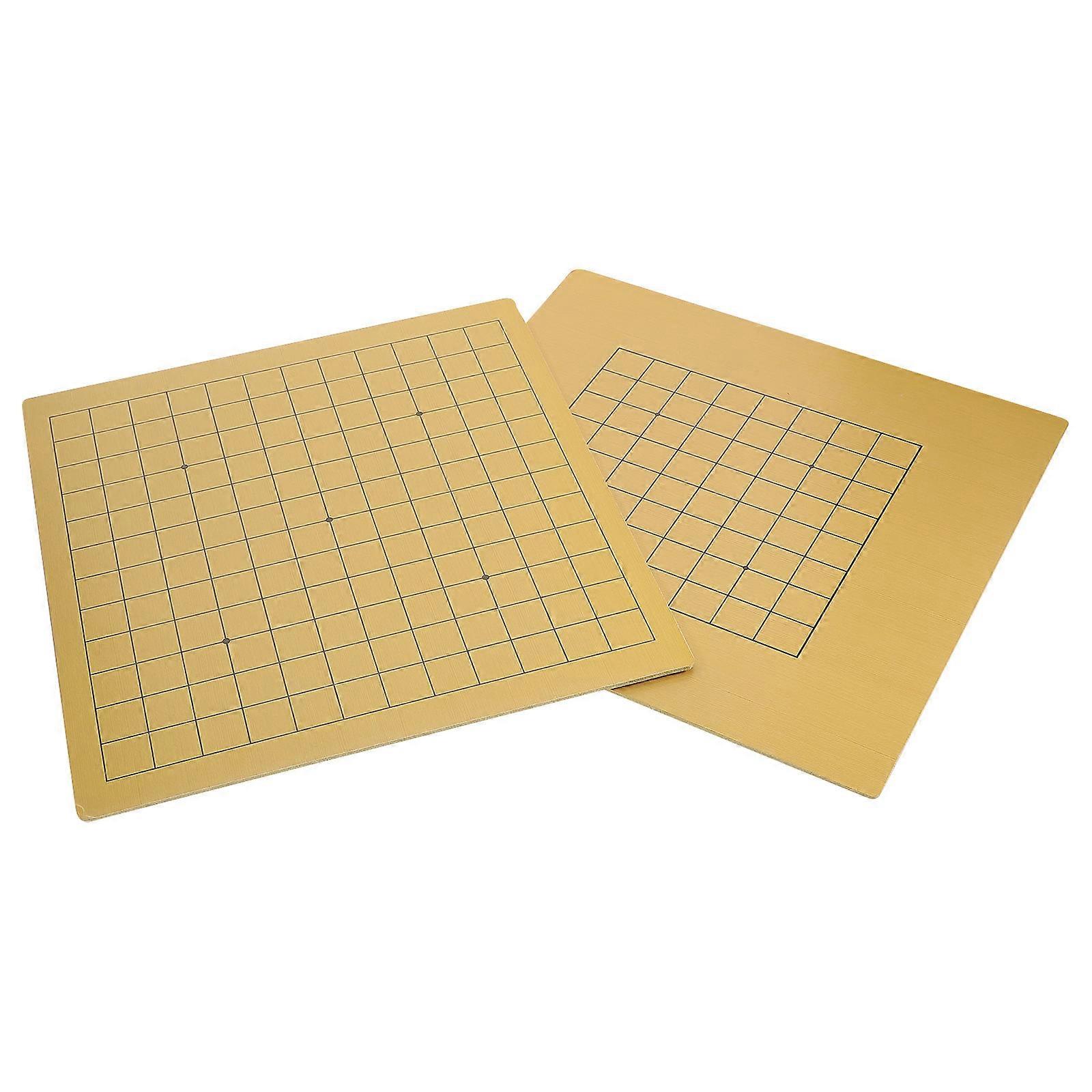 Portable Wooden for Outdoor 2Pcs Folding Chessboard