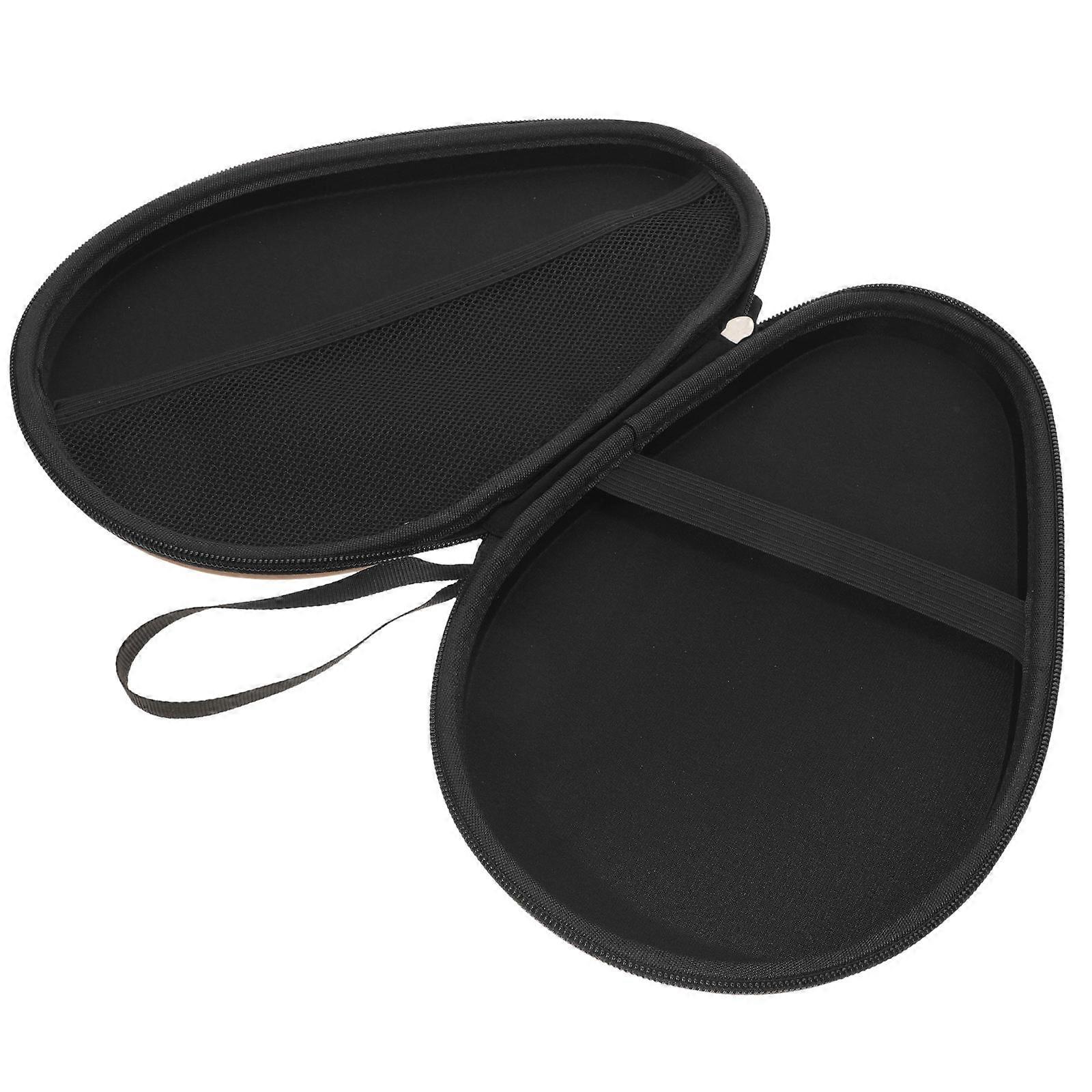 Table Tennis Racket Bag for Storage Use 5Pcs Light Brown Durable Case