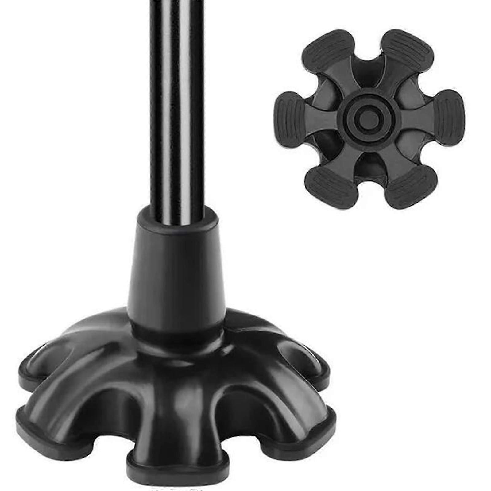 19mm Non Slip Walking Stick Ferrule Self Standing Rubber Tip for Canes