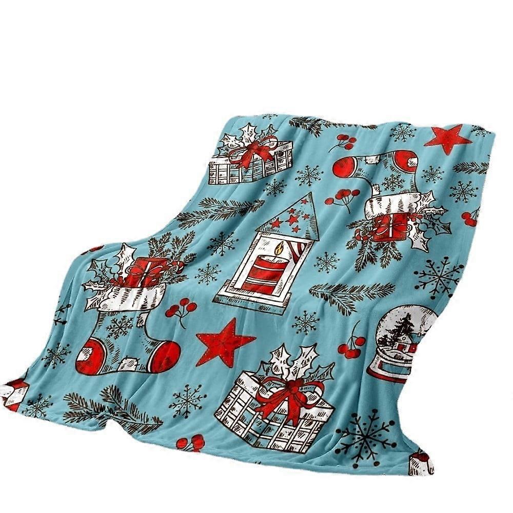 Clearance! CICRKHB Blanket Clearance Suitable Is Plush and Hugging Lightweight Soft for Sofas Christmas Blanket Beds-Blankets Home Textiles