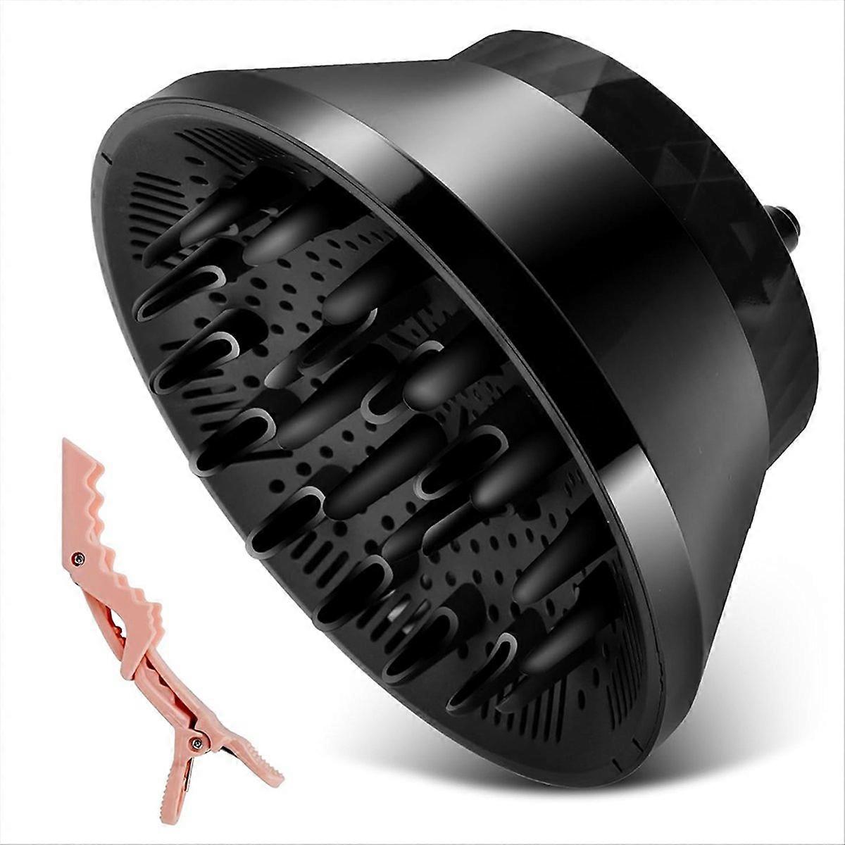 Hair Dryer Diffuser Universal Hair Diffuser Attachment With clip