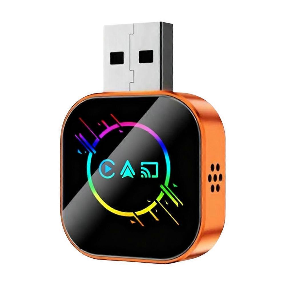 Wireless Carplay Adapter 3 In1 Mirror Link Carplay Android Auto Smart USB Dongle Plug Play Wired Carplay to Wireless