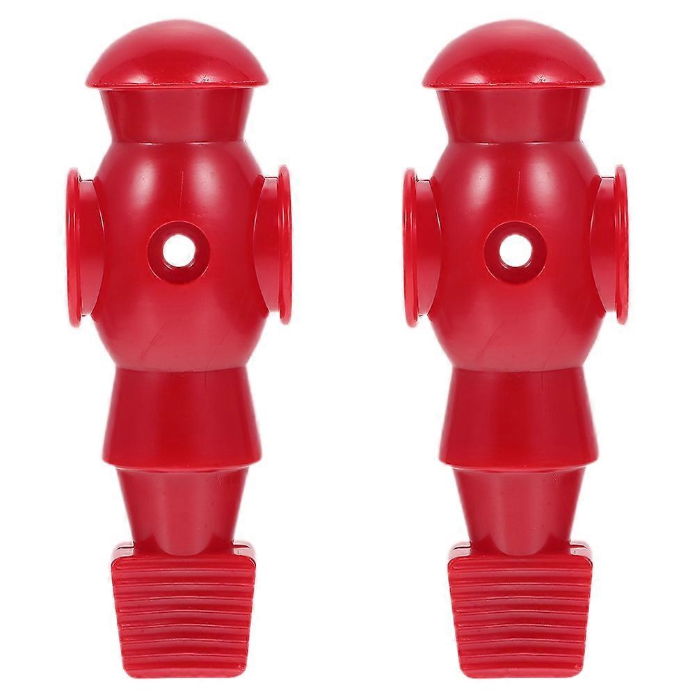 MLINS 2pcs Foosball Player Replacement Parts for Table Soccer Games Fun Game Toys Robot Man Player