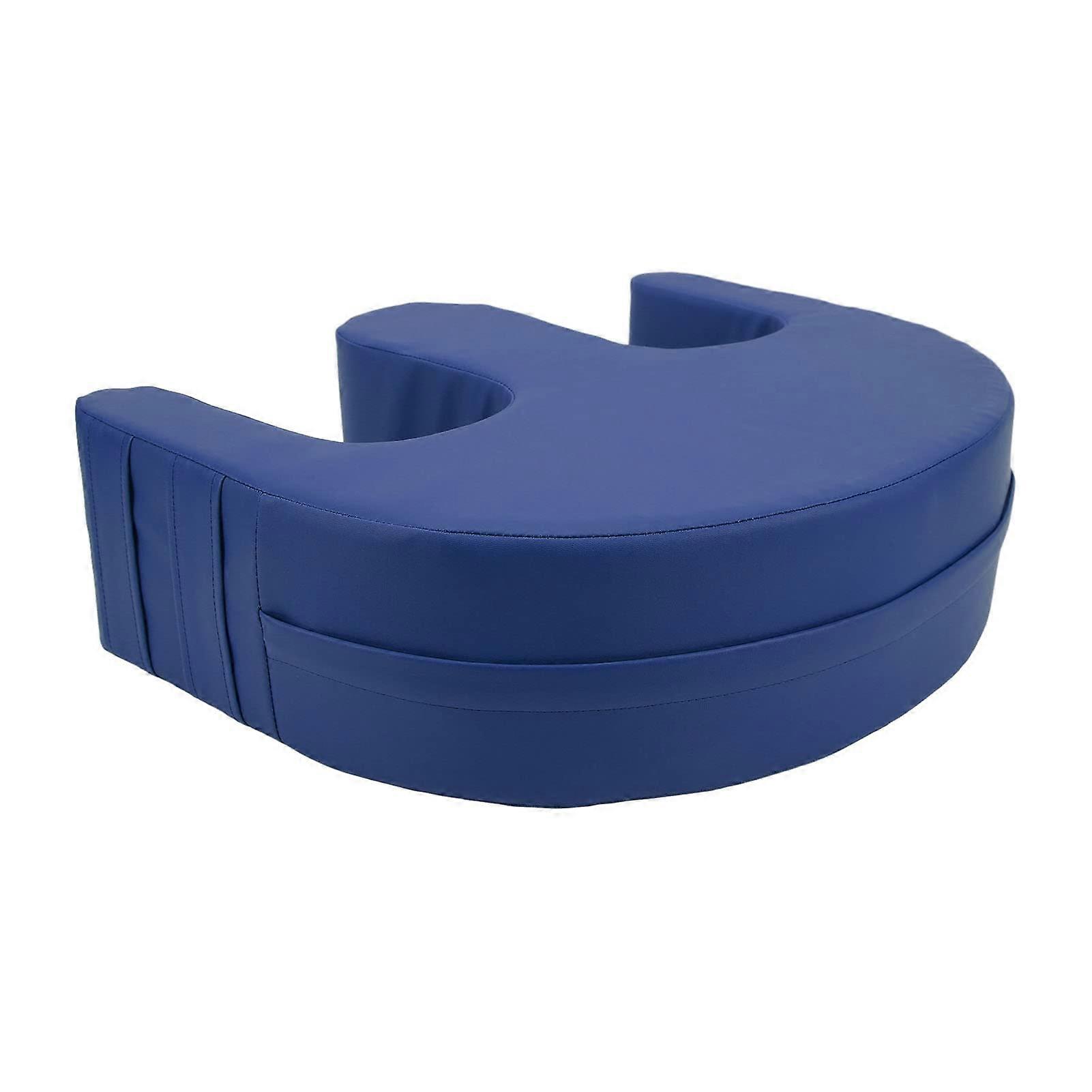 Ergonomic UShaped Patient Turning Device for Bedridden Elderly Care with Pressure Relief, Blue
