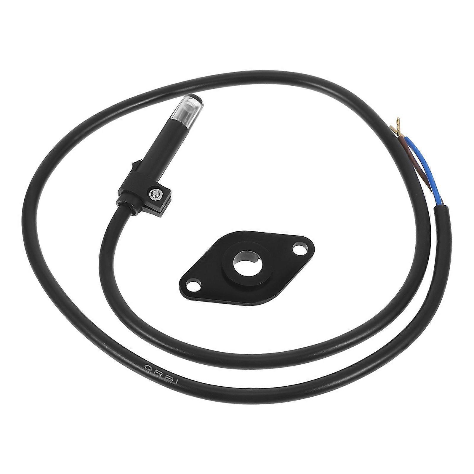 Universal Flame Sensor for Furnace Replacement Flame Rod Sensor for Gas Furnace High Temperature Multipurpose Probe for Igniter Sensing Rod Black