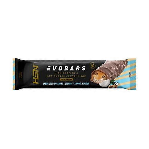 Evobars coconut-caramel flavored protein bar 60 g