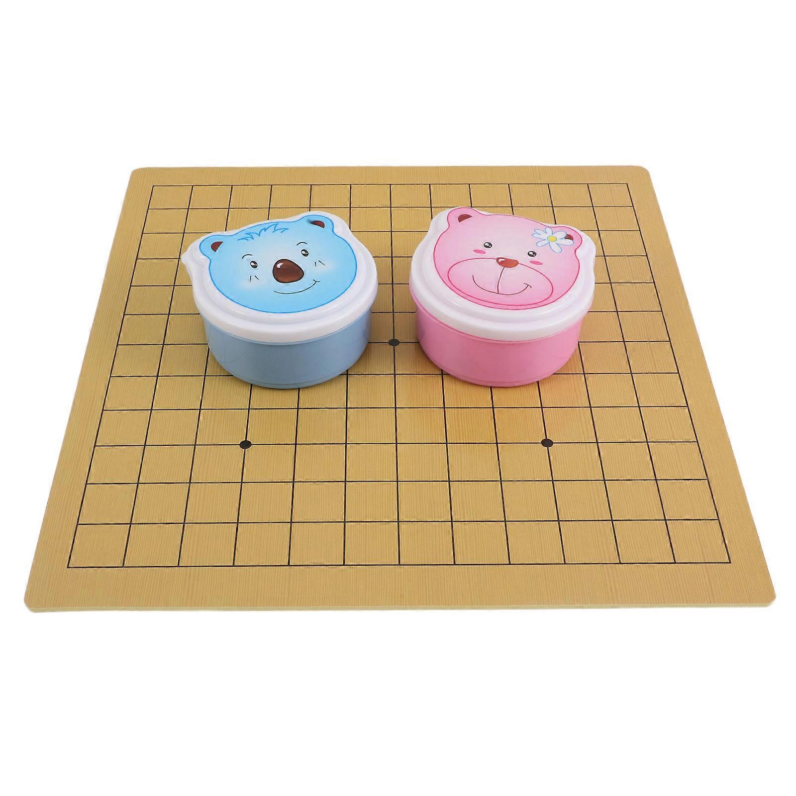 Children's Go Game Set for Kids Double-Sided Board Fun Learning Game