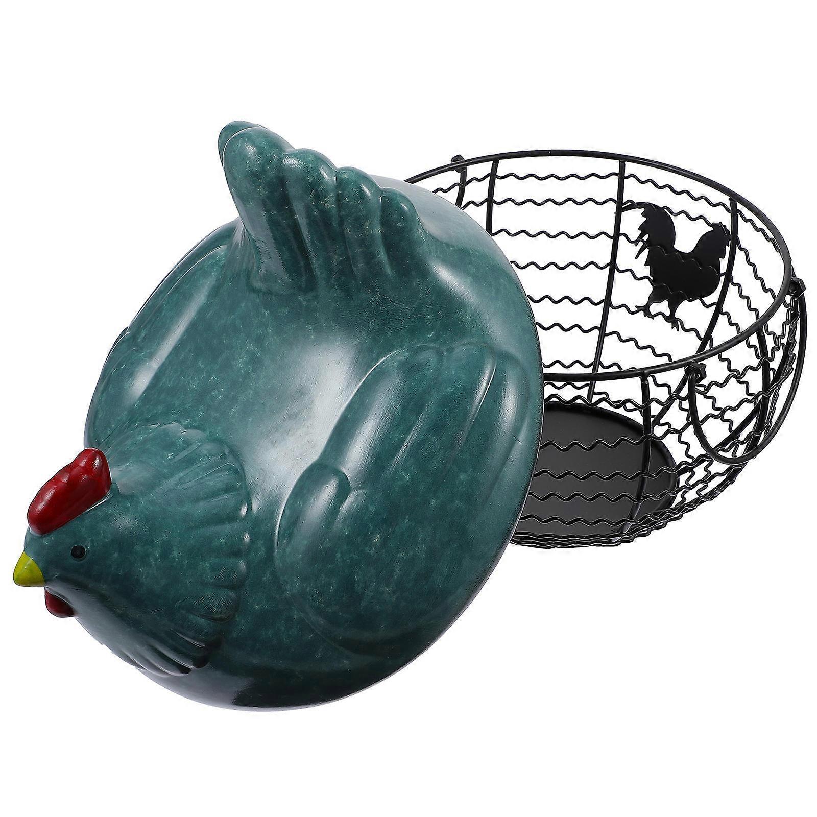 Iron Art Basket for Storage 1Pcs Creative Kitchen Egg and Fruit Holder