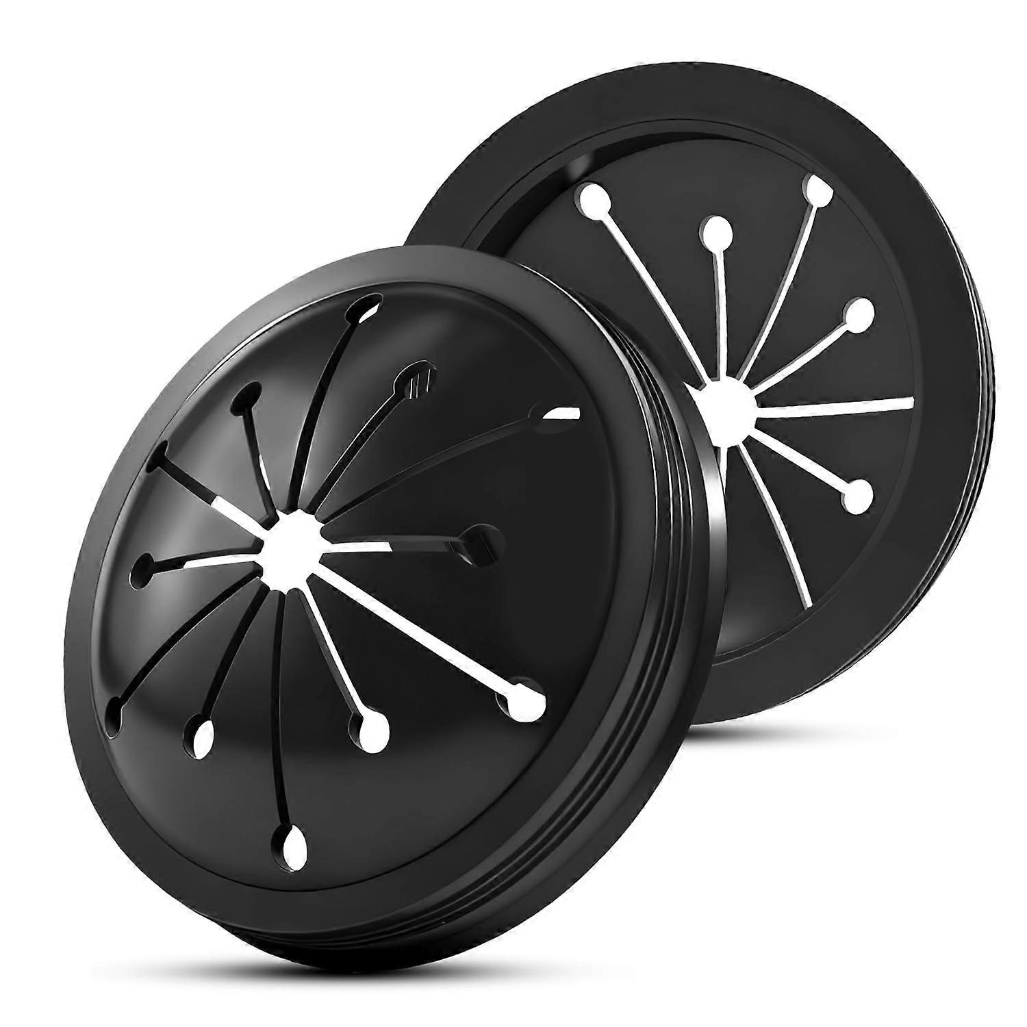 2Pack Universal Garbage Disposal Splash Guard 31/8 Inch Sink Baffle with SplashProof Seal