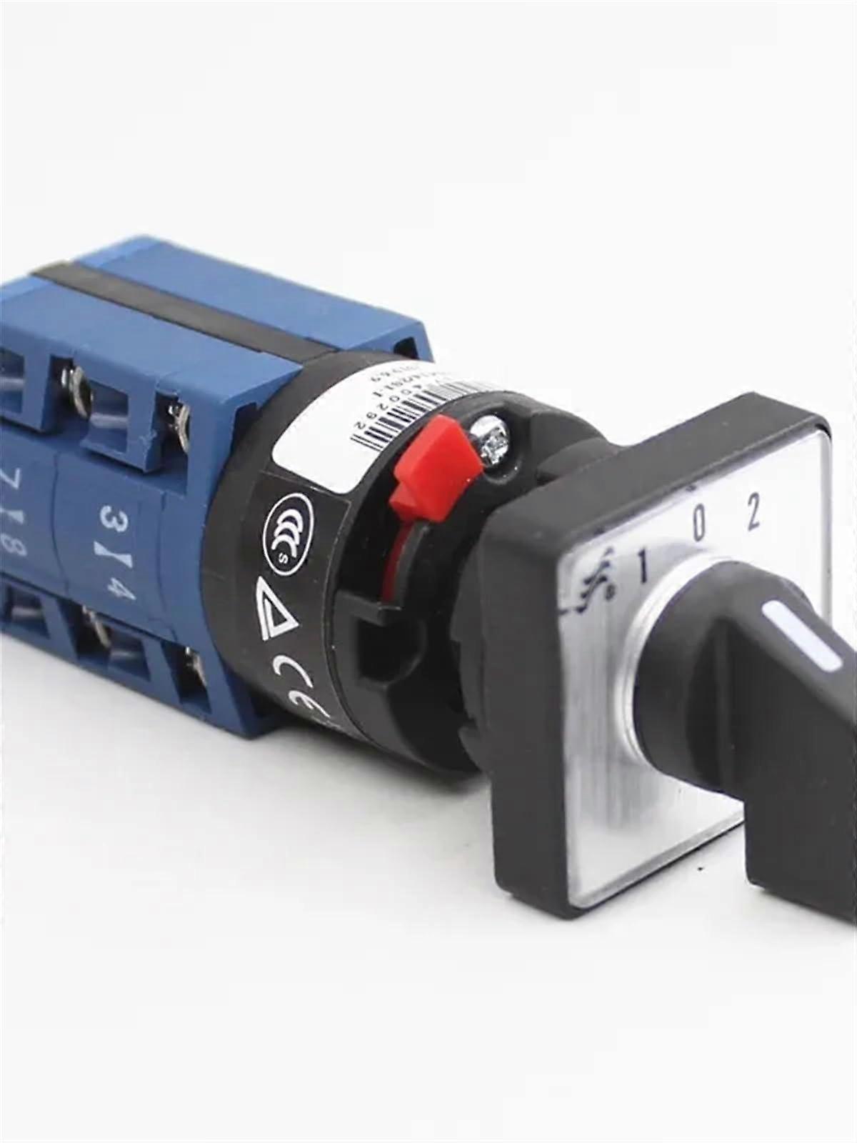 LW2610/2S Cam Switch 10A Dual Power Motor Direction Control Single Hole Forward Reverse