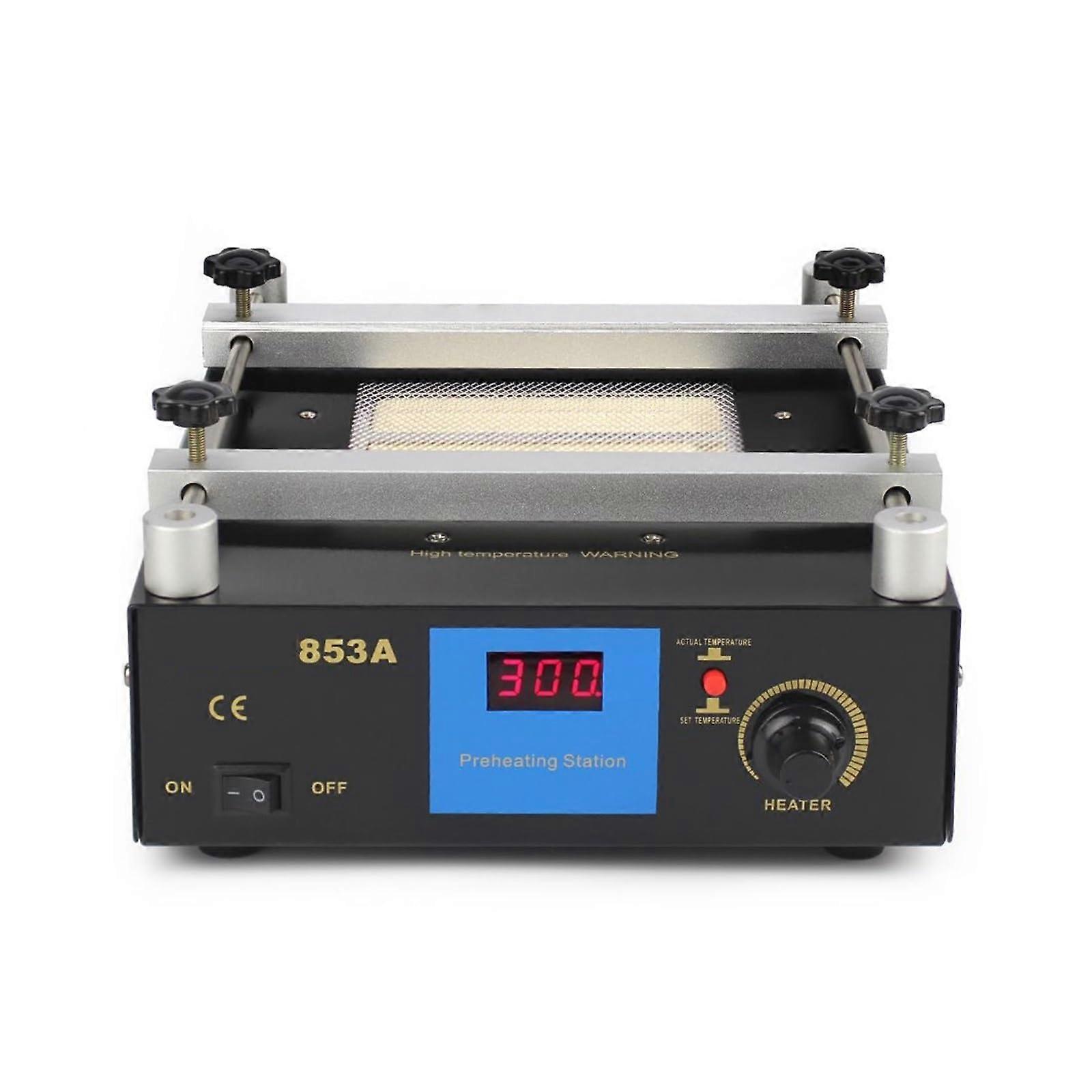 Digital BGA Rework Station 853A with Preheater, AntiStatic PCB Heating, Digital Temp Control