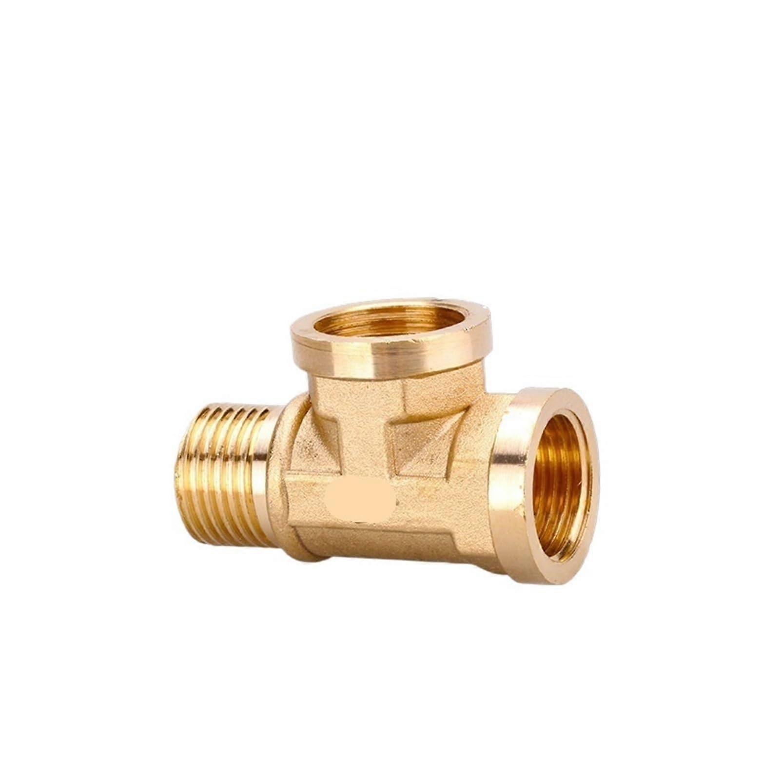 Brass Plumbing Pipe Connector G1/2 to 4Point Adapter LeakProof Durable Copper Fitting