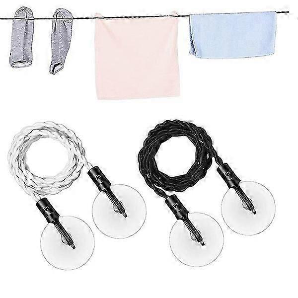 2 clotheslines for travel, clothesline for camping