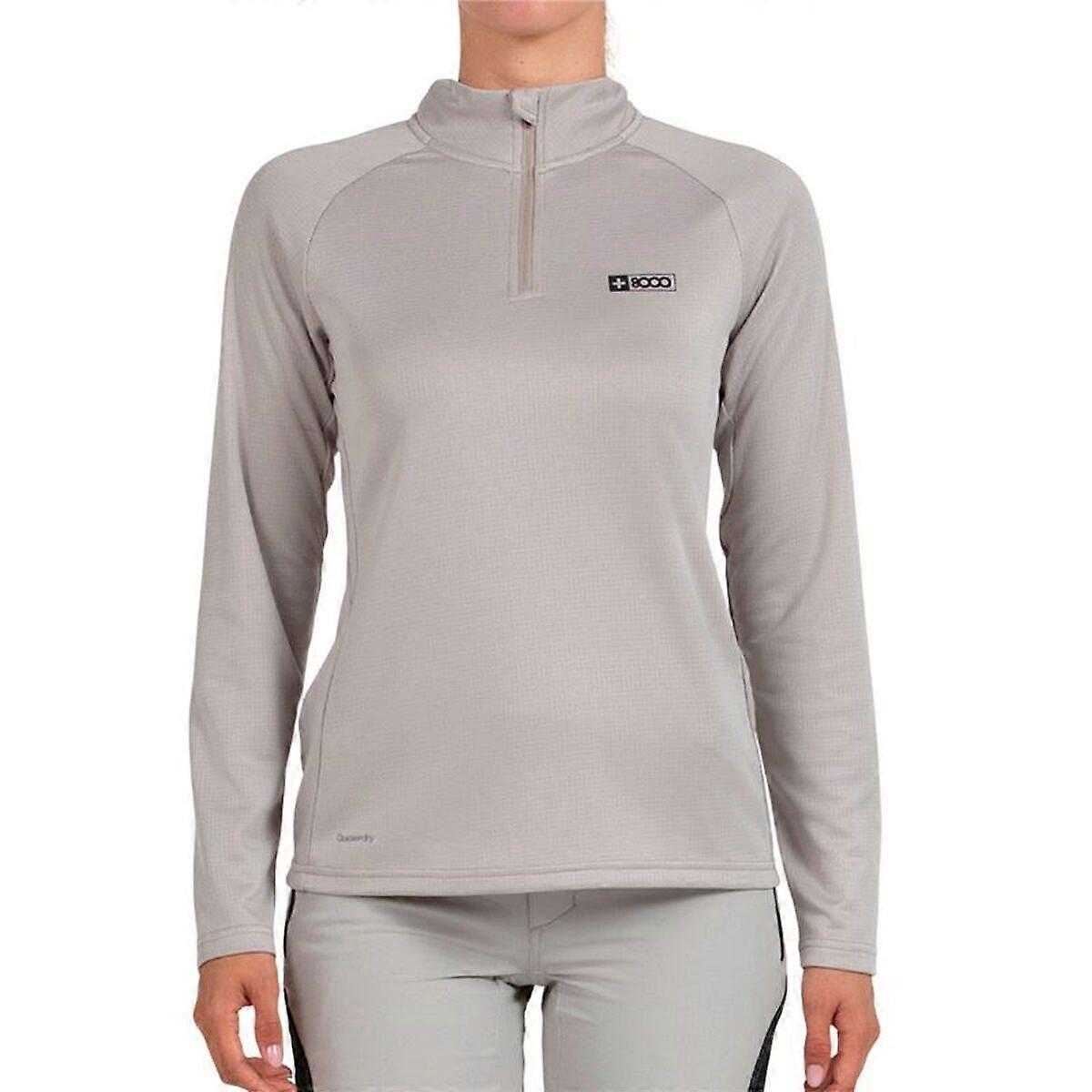 Women's long sleeve T-shirt +8000 Lua Ivory