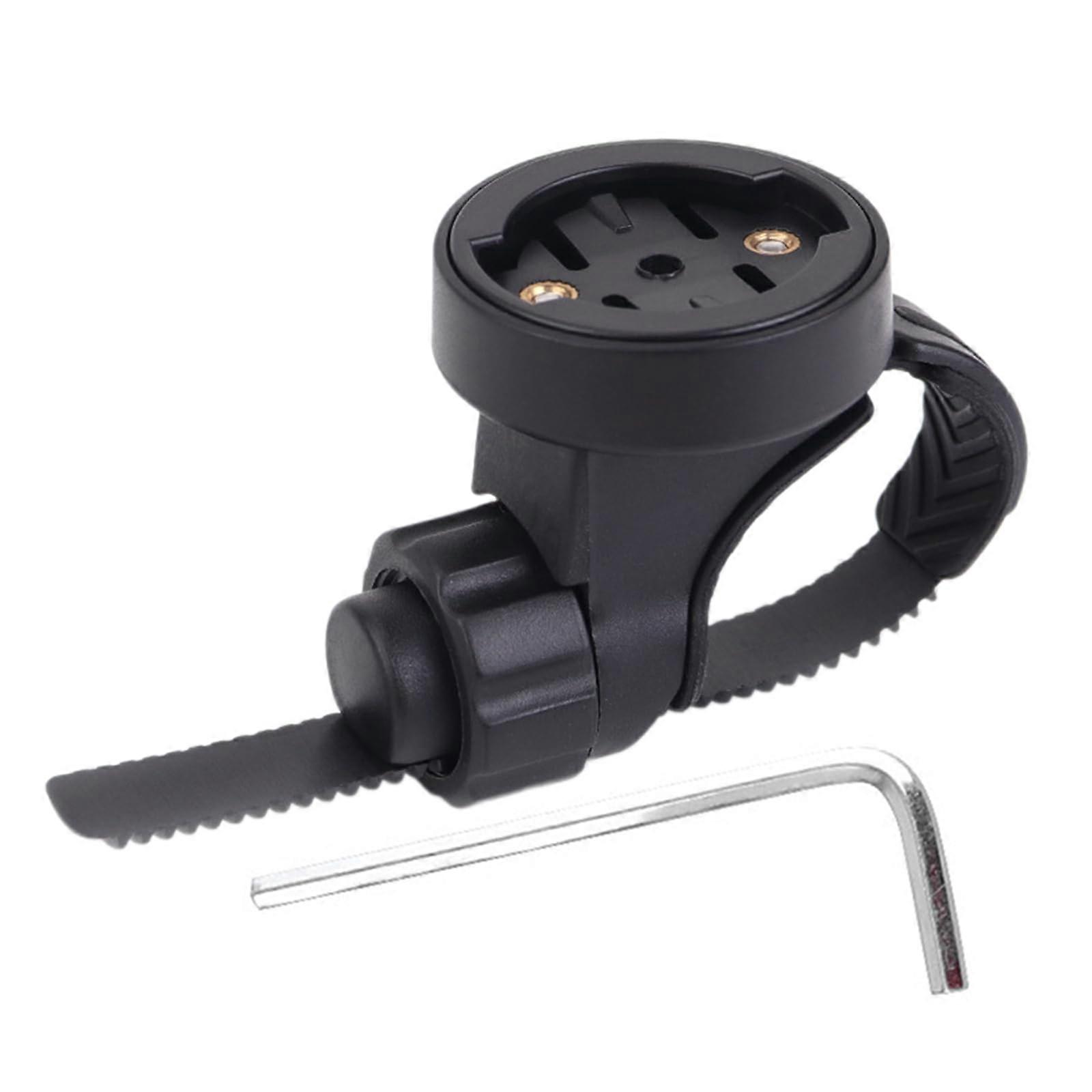 Adjustable Bike Computer Mount for Handlebars, Extended Bicycle Stem Holder for Phone and Light