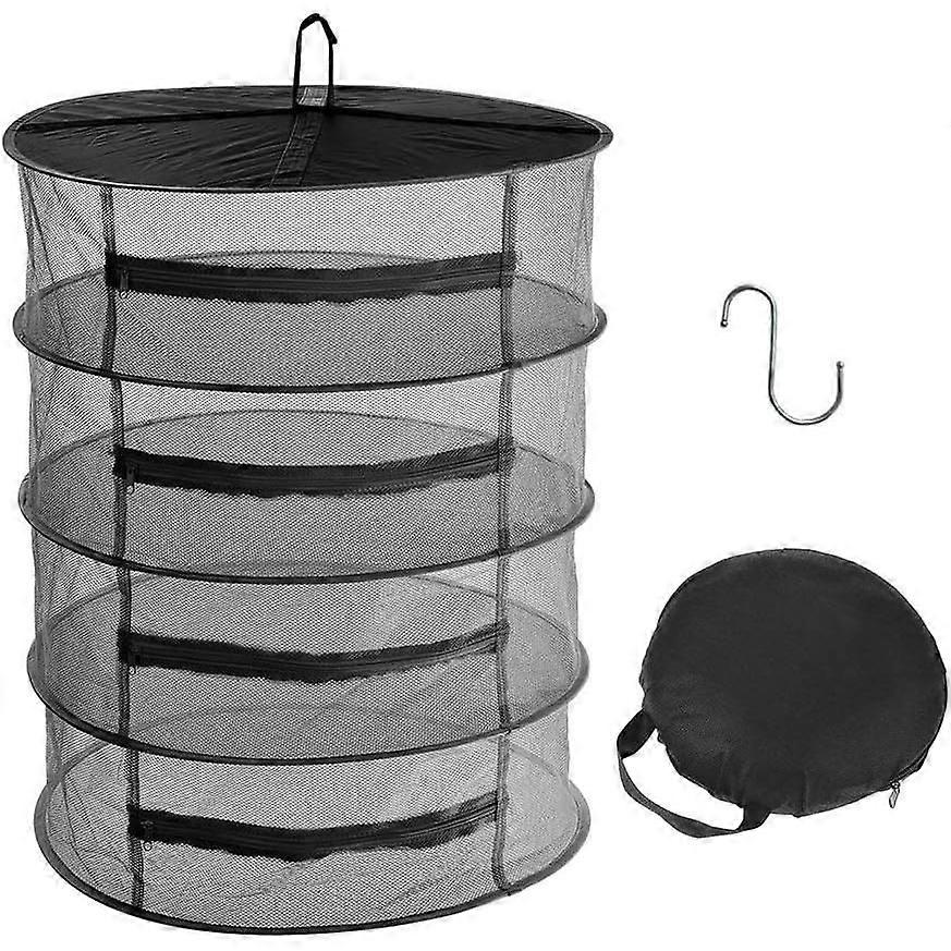 4-layer herb drying net with zippers - 45 cm / 60 cm