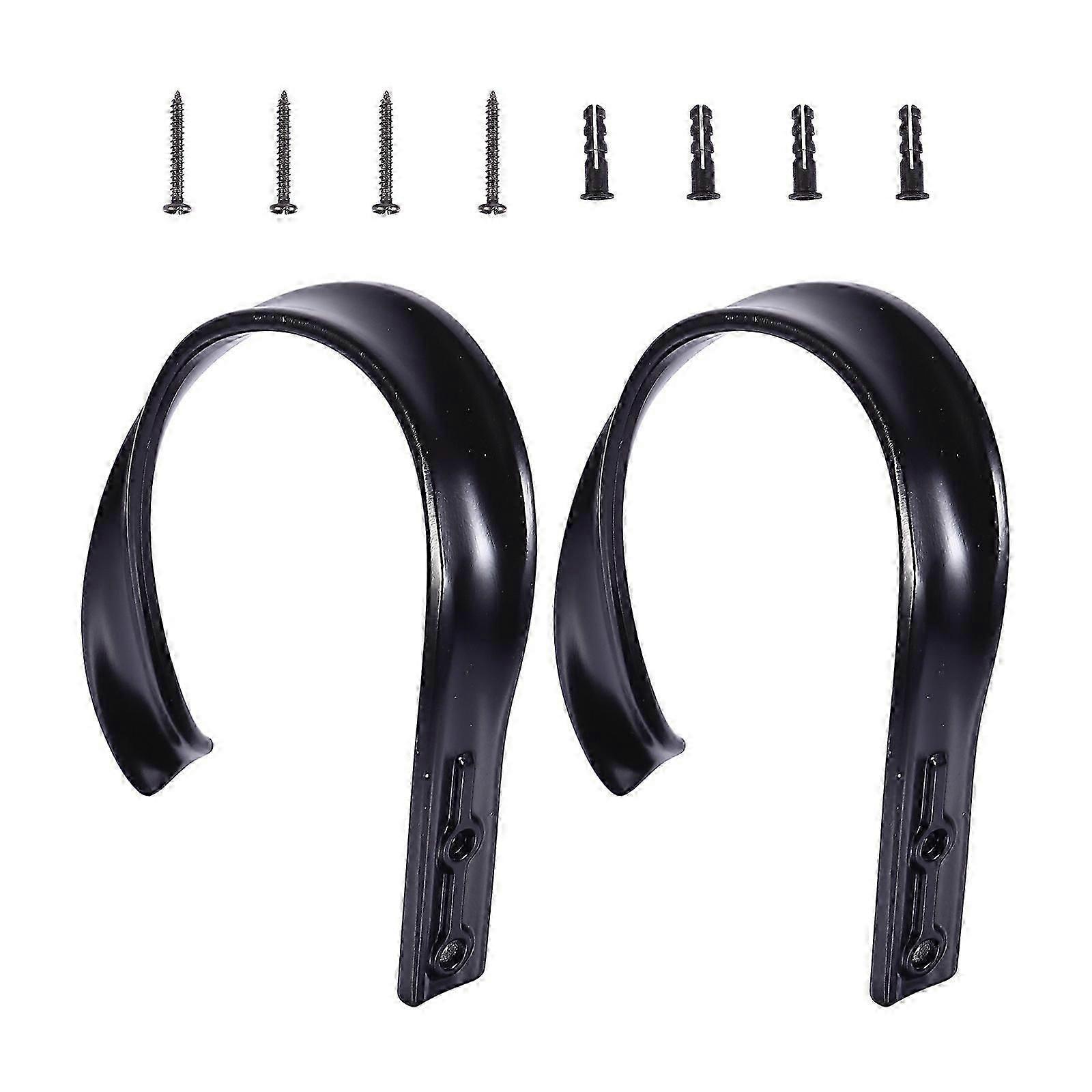Practical Cord Hooks Aluminum Alloy Window Curtain Hooks 2Pcs Set