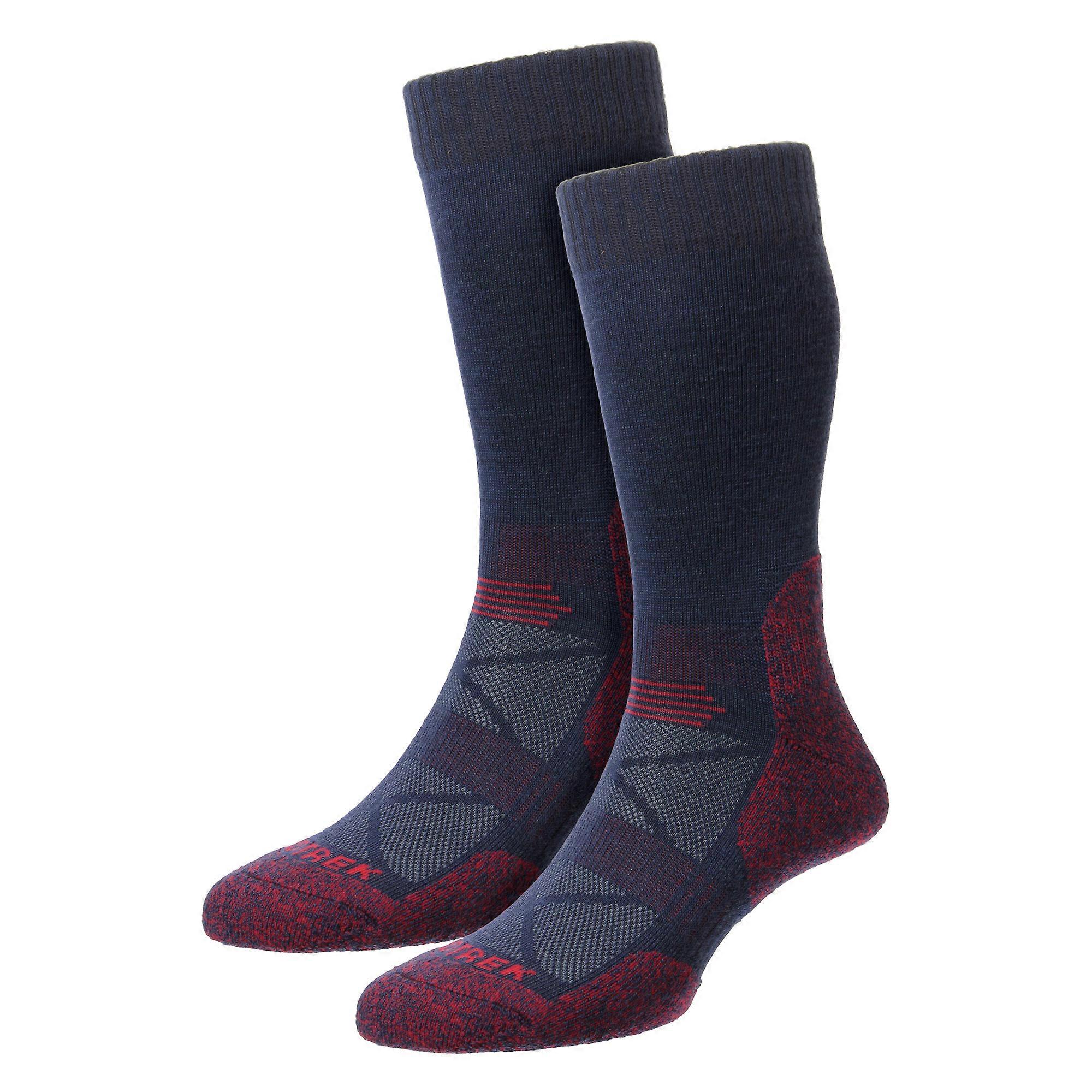 HJ Hall - Mens Trekking Wool Socks Cushioned Arch Support