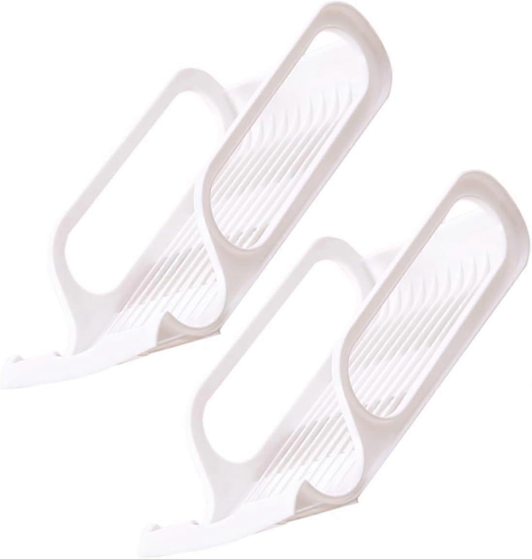 Two-piece hanging refrigerator storage rack