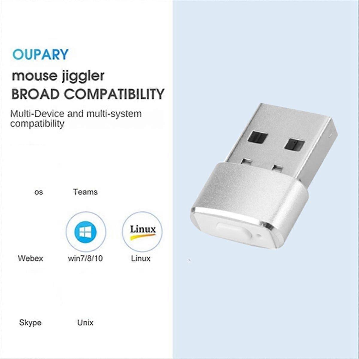 Jiggler USB Mouse Mover Supports Multi-Track Virtual, Plug-And-Play
