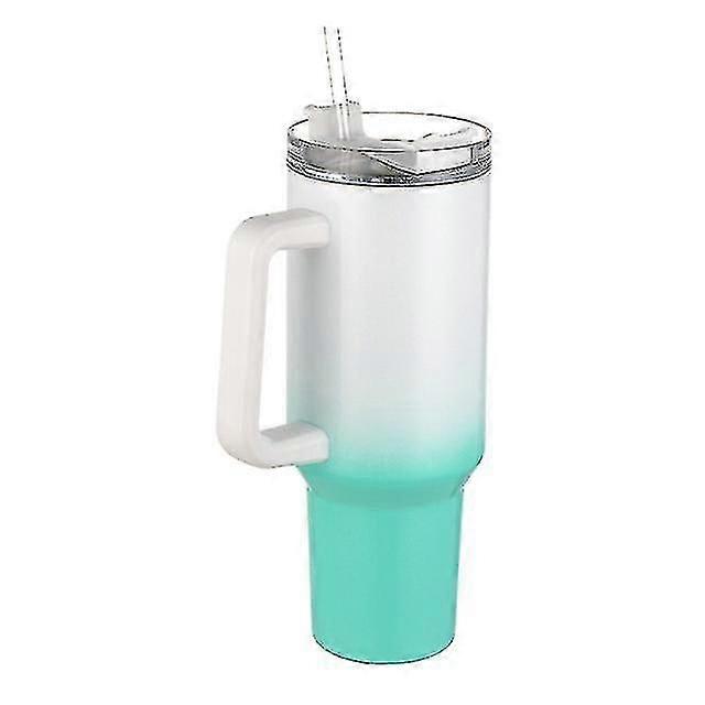 Stanley 40oz Tumbler With Handle And Straw Lid For Thermos Travel Coffee Mug Stainless Steel Insulated Simple Modern Tumbler Cup