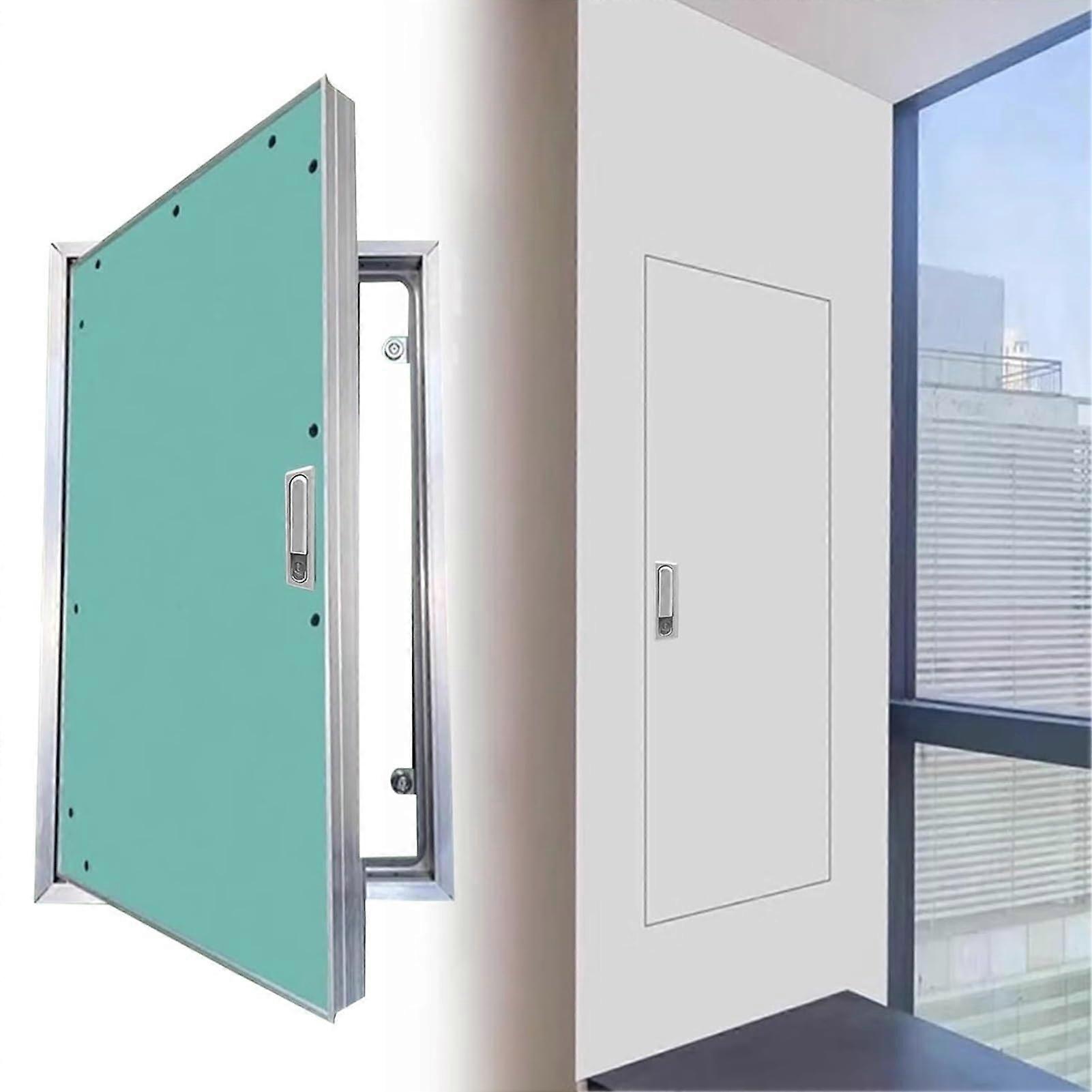 Access Panel 60x60cm Aluminum Frame Magnetic Lock Paintable Gypsum Board Ceiling Wall Hatch