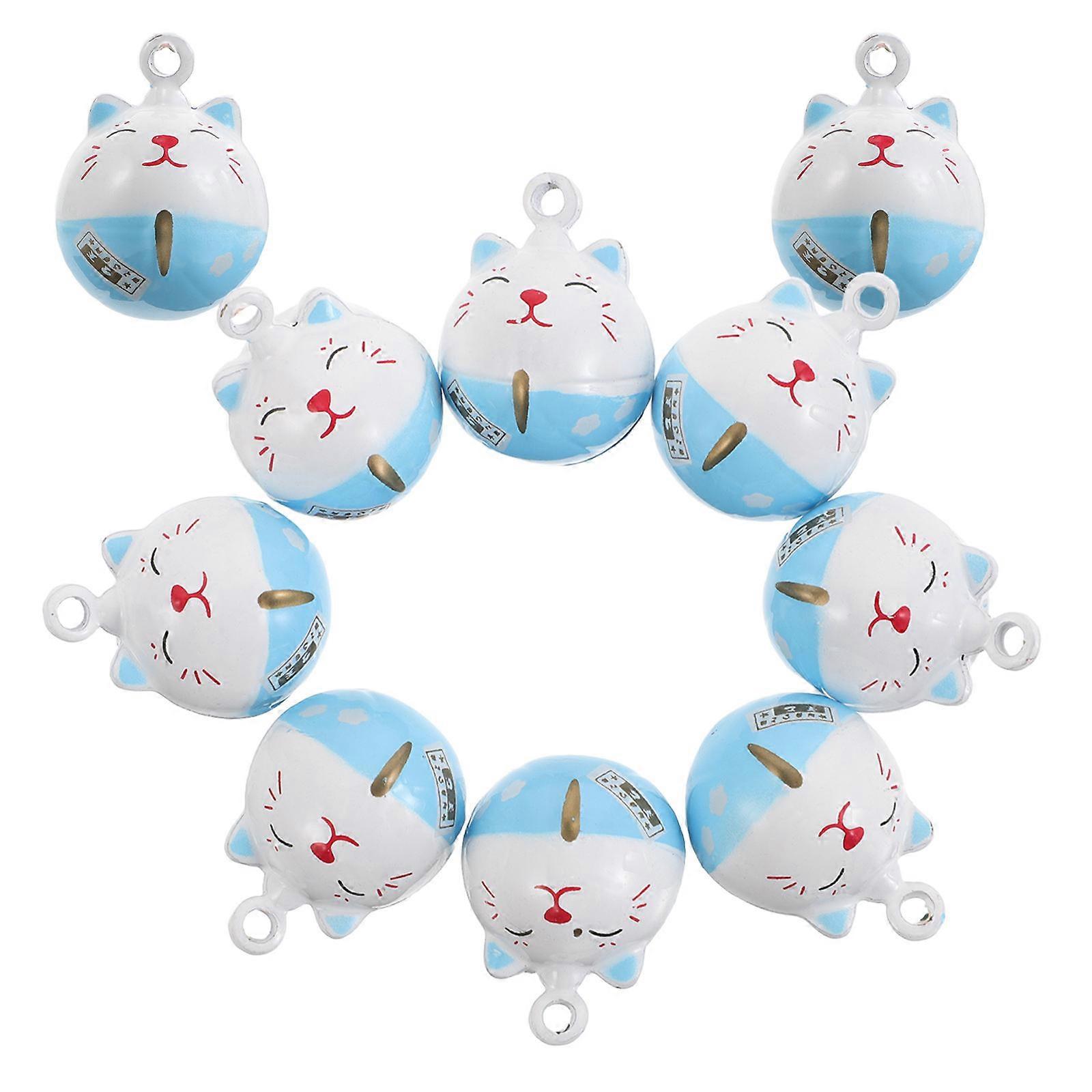 Decorative Mini Bells Cat Collar Ornaments for Decor 10Pcs