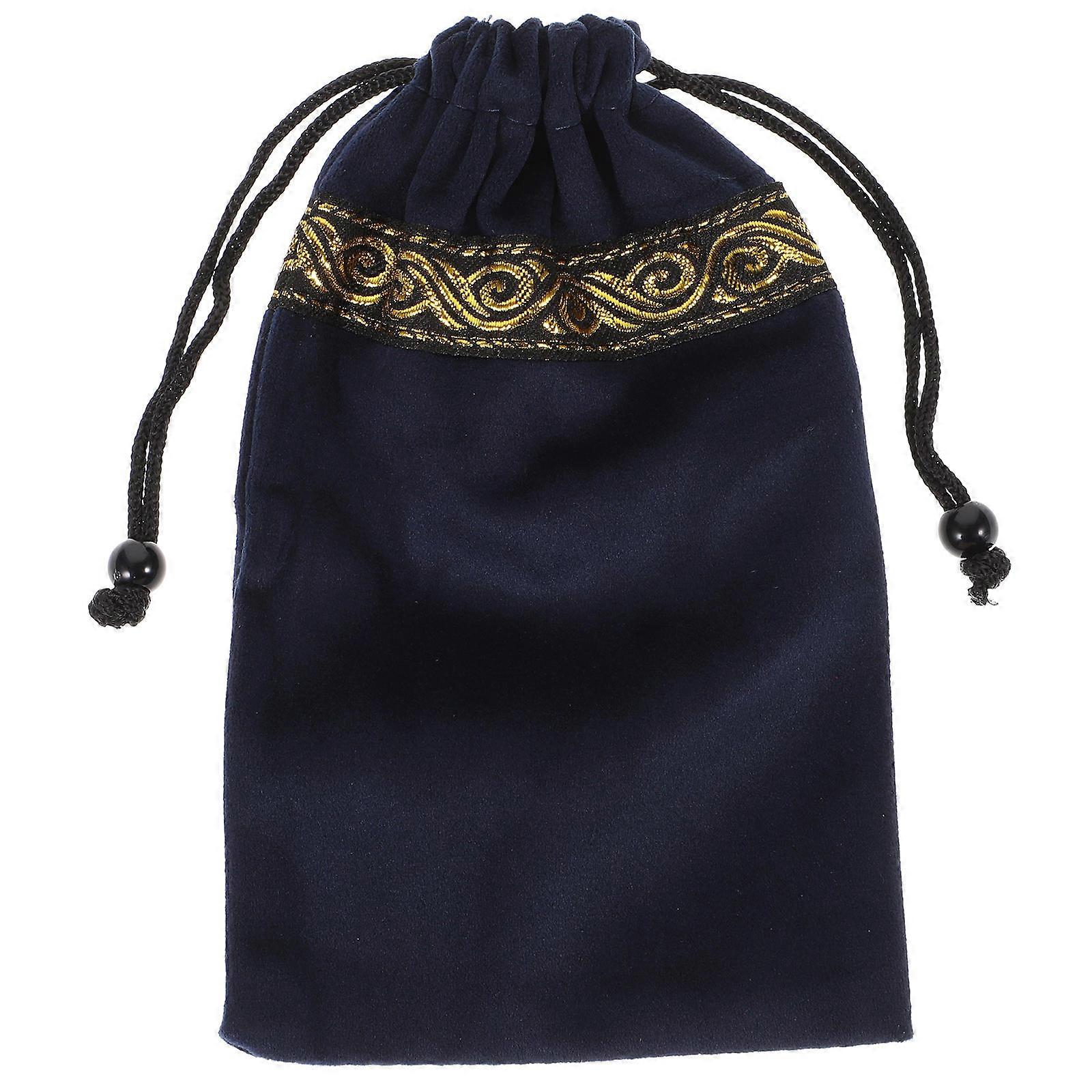 Tarot Card Holder Drawstring Pouch for Carrying 4Pcs Tarot Cards