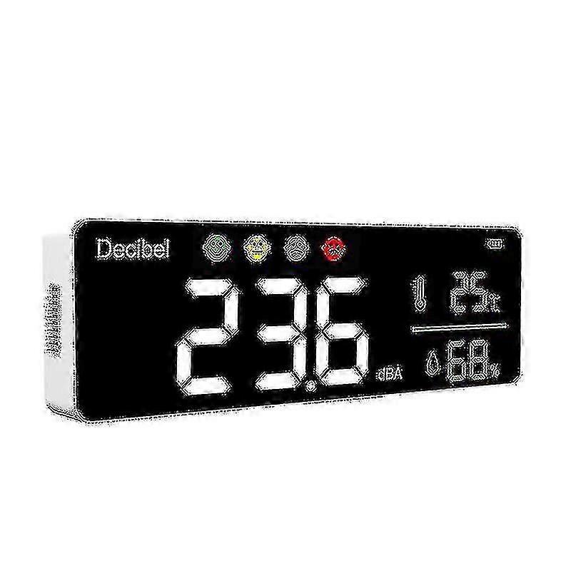 Sonomètre numérique intelligent DM1306D avec support mural
