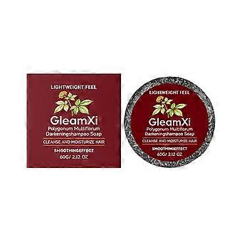 Polygonum Multiflorum Darkening Shampoo Soap  Natural Darkening, Hair Loss Treatment & Regrowth, Cleanses & Moisturizes for Men & Women, 60g/2.12oz