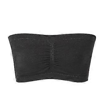 Femmes Tube Top Sous-vêtements Sans bretelles Respirant Sans couture Stretch Soutien-gorge invisible