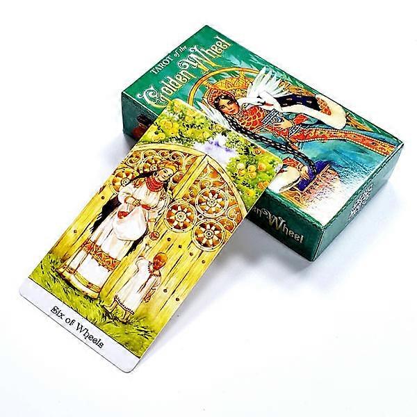 Golden Wheel Oracle Tarot Card
