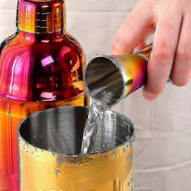 Trinkshaker Weniger Stahlmaterial fr und - Echte Farbe