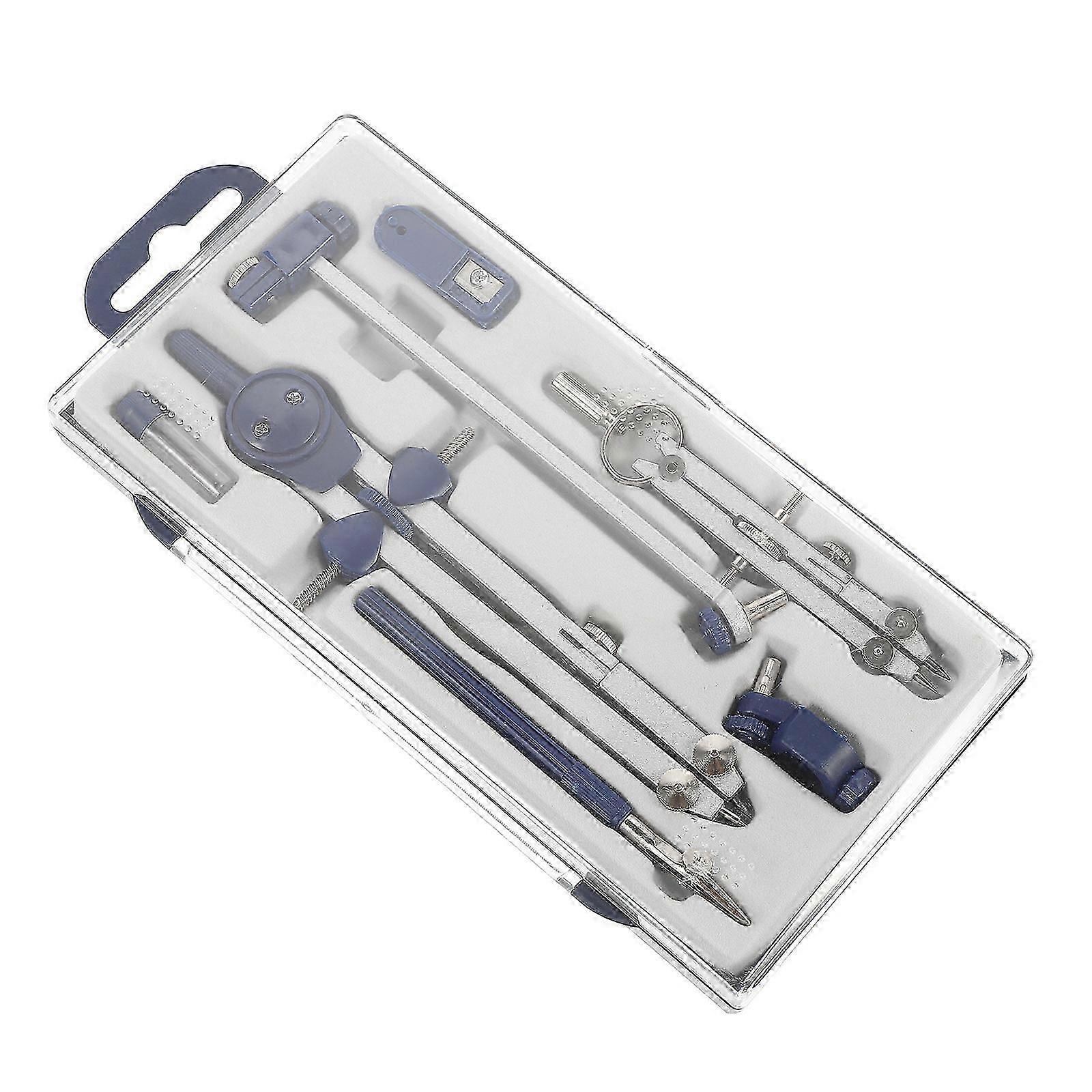 Drafting Compass Set Architects Drawing Circles ABS Material Multi-Functional Drawing Tools 1Set