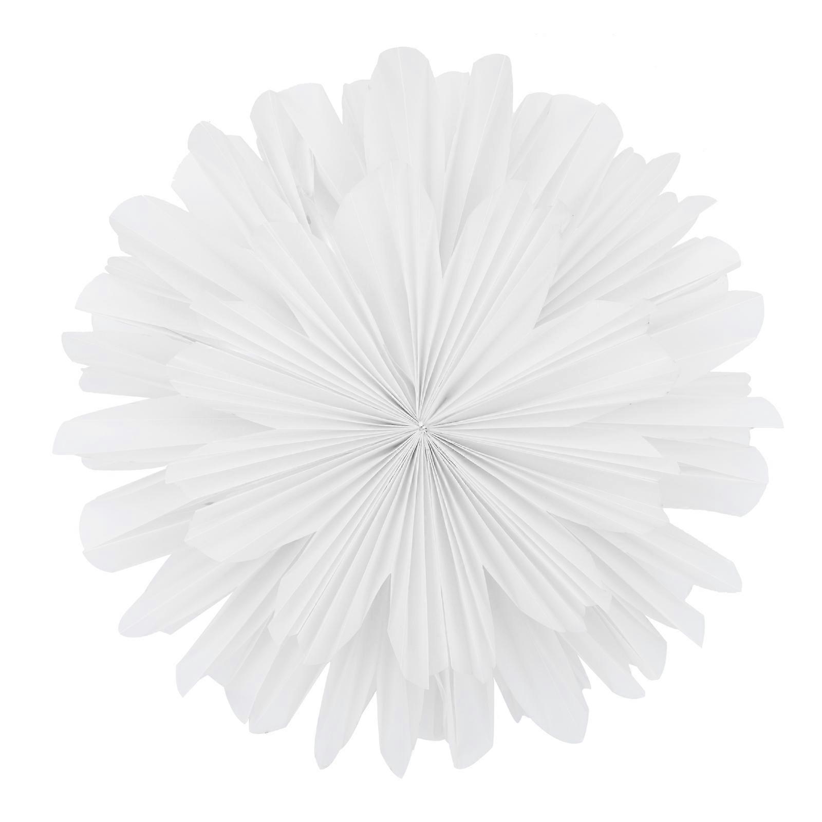 Paper Flower Lampshade Creative Ceiling Light Cover Practical Light Accessory