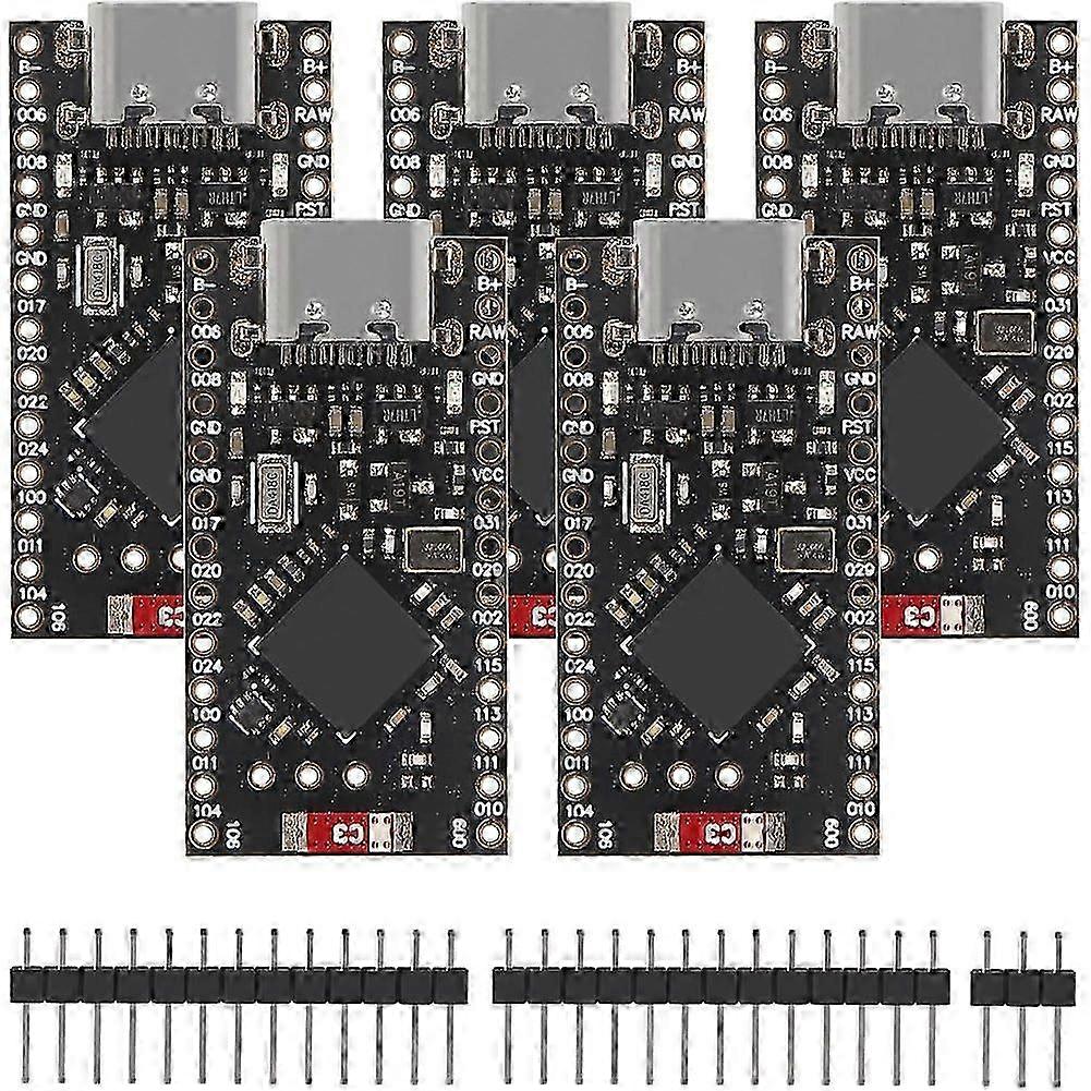 Pro Micro NRF52840 Development Board, Bluetooth, Type-C, compatible with Arduino IDE - 5pcs