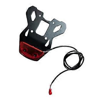 Electric Scooter Rear Pedal with Taillights for Kugoo Kirin Kukirin G2 MAX Anti-Slip Stainless Steel Rear Footrest